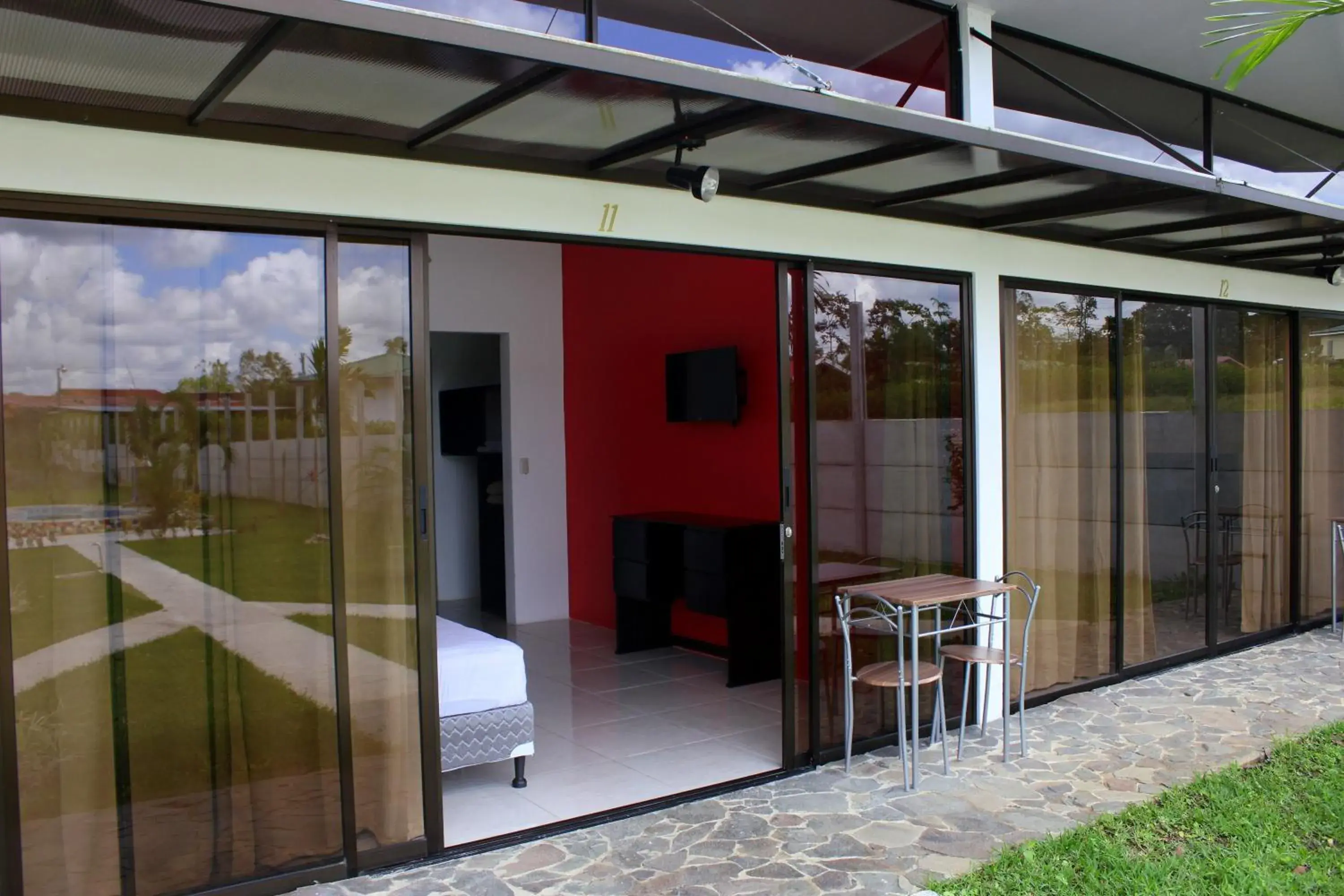 Patio in Hotel Secreto La Fortuna