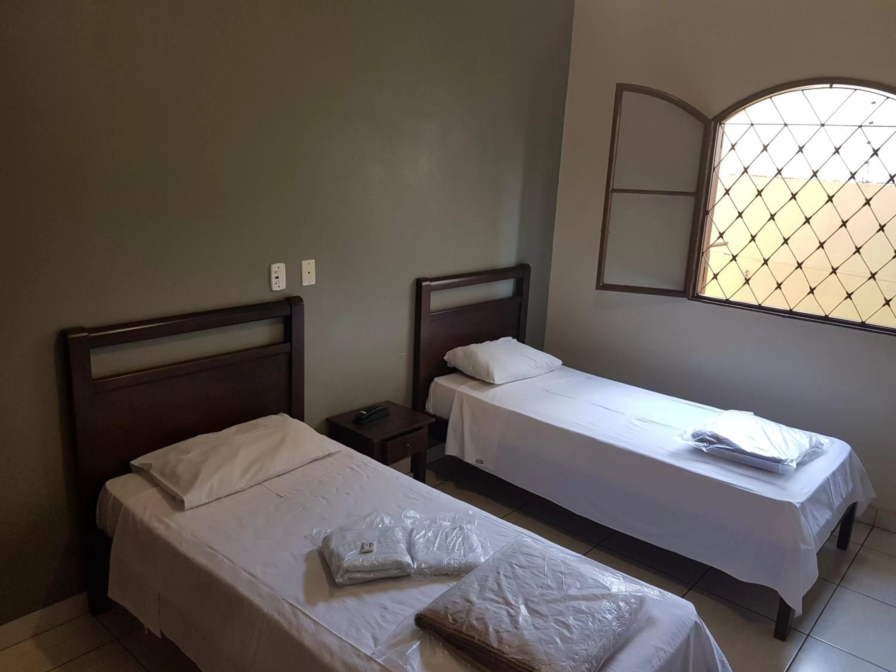 Bedroom, Bed in Hotel Recreio dos Bandeirantes