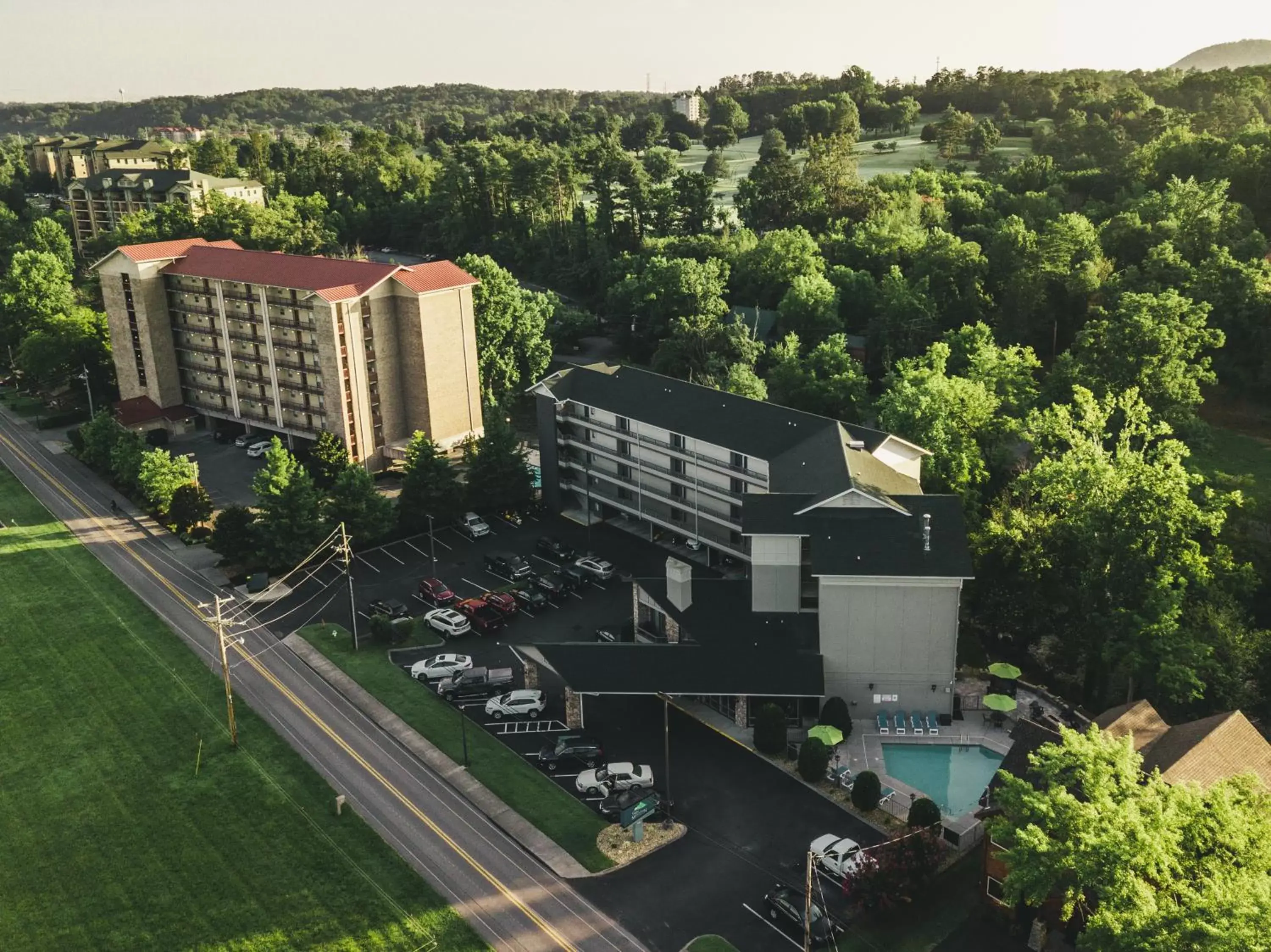 Bird's eye view, Bird's-eye View in Twin Mountain Inn & Suites