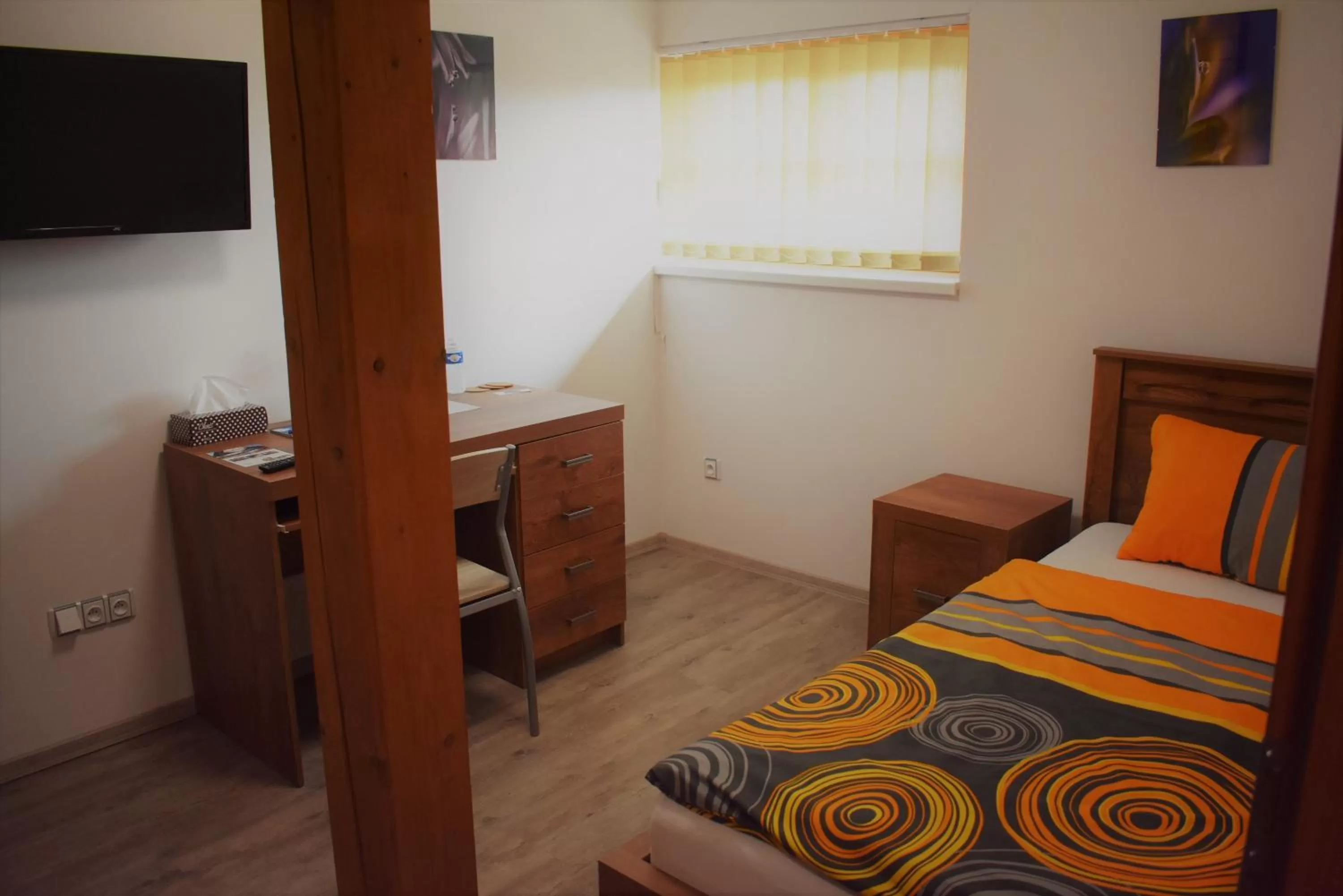 Bed in Motel Roubenka