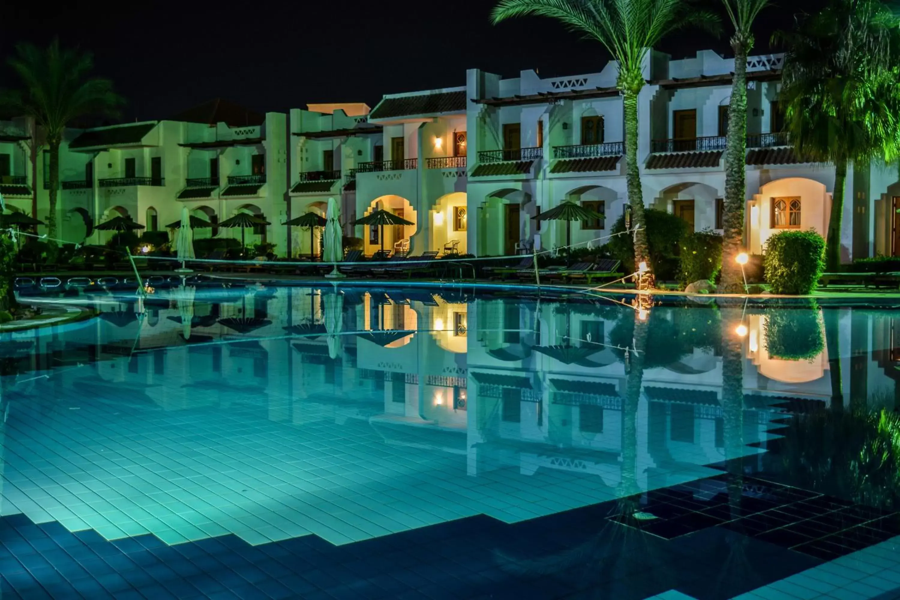 Pool view, Property Building in Dive Inn Resort