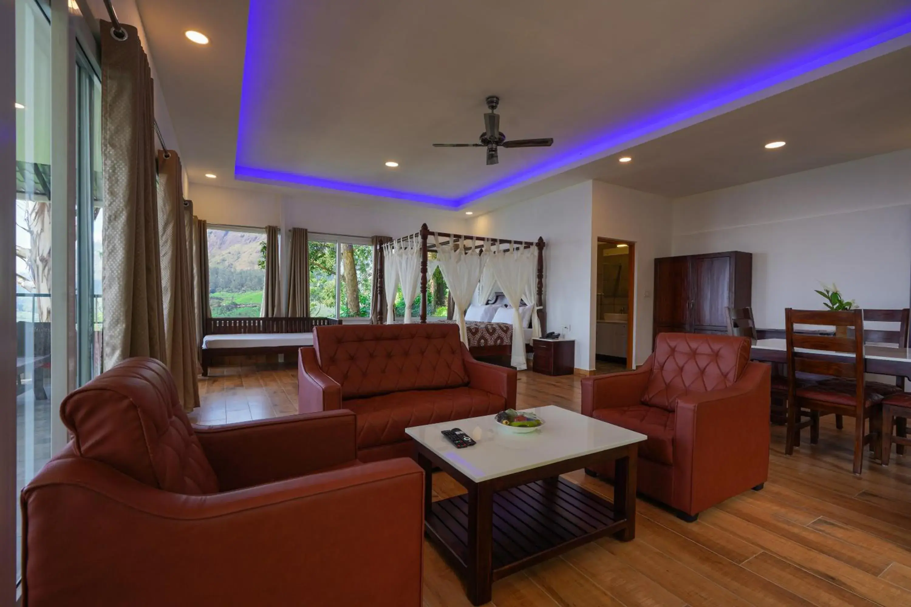 Living room, Seating Area in Tea Valley Resort