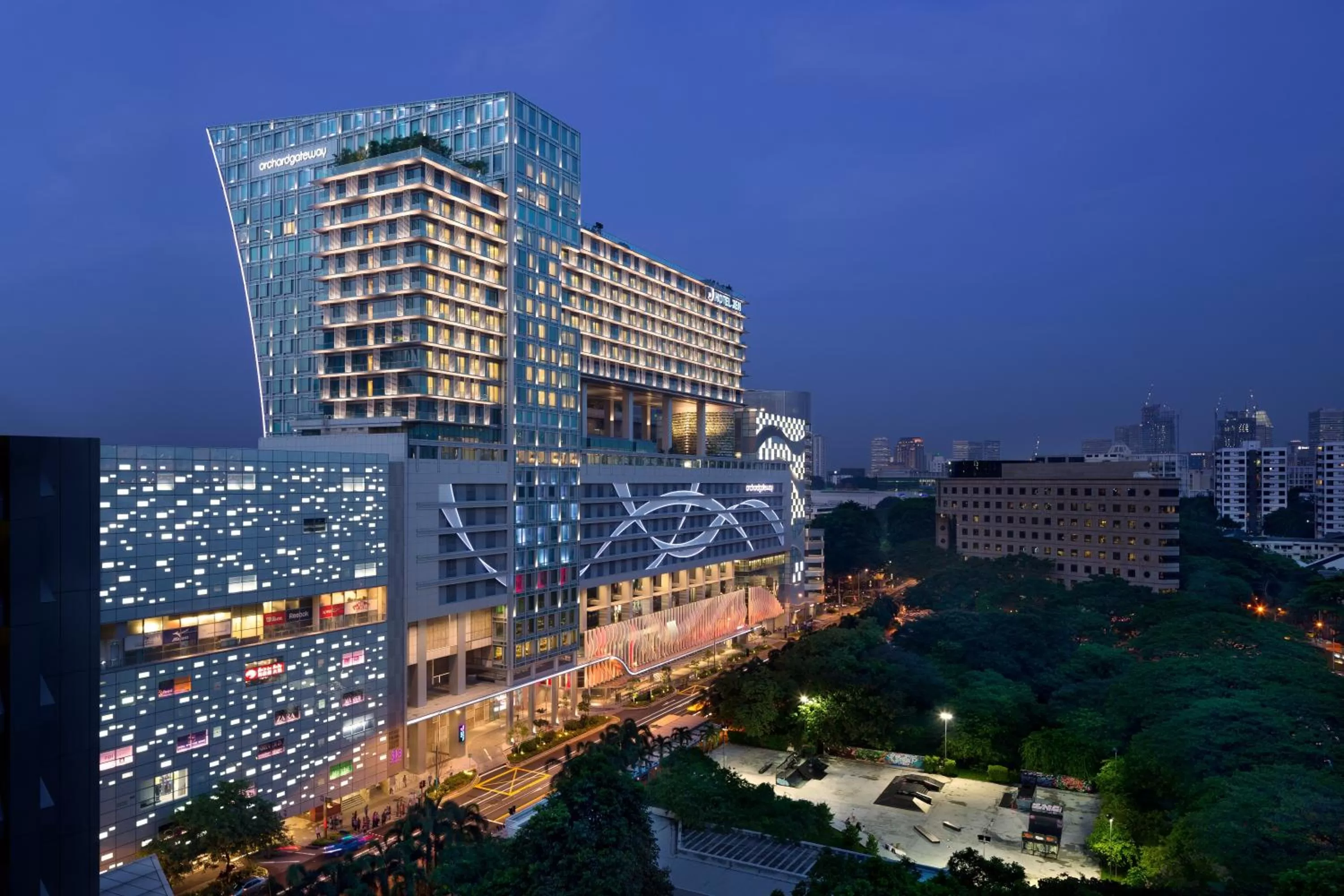 Property building in JEN Singapore Orchardgateway by Shangri-La