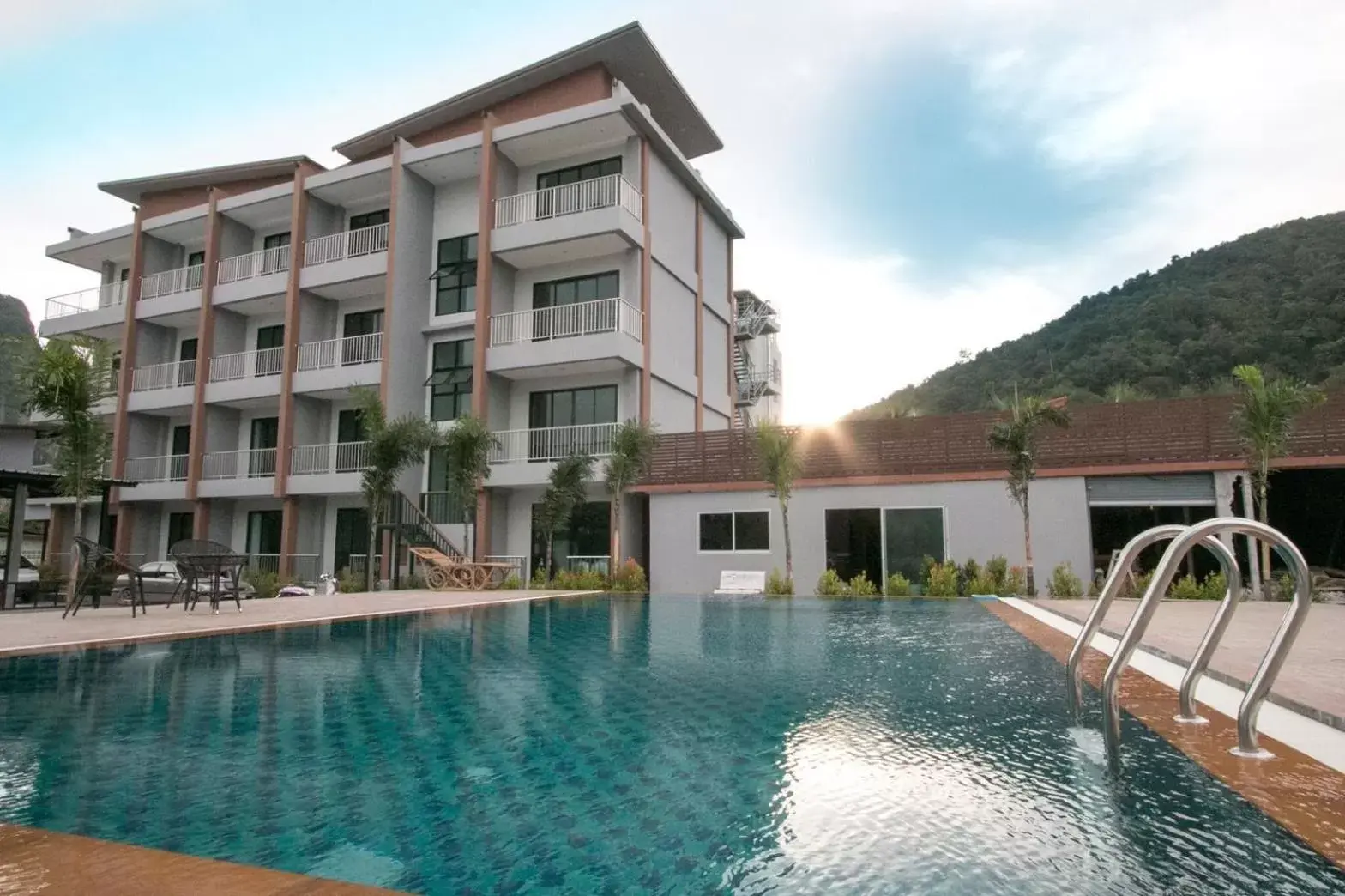 Property building in Aonang Sea Valley Resort Property building in Aonang Sea Valley Resort