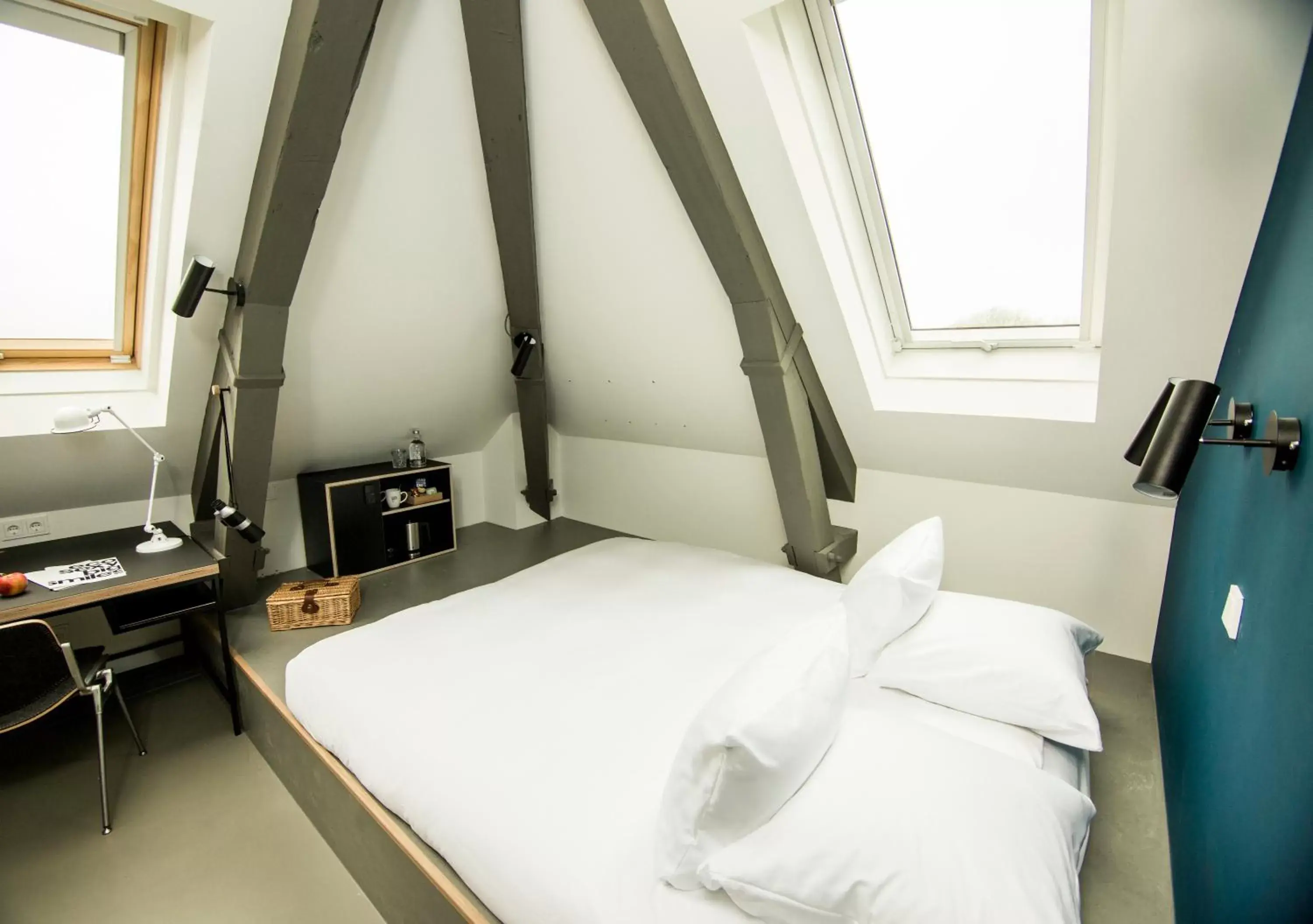 Bed in Conscious Hotel Westerpark