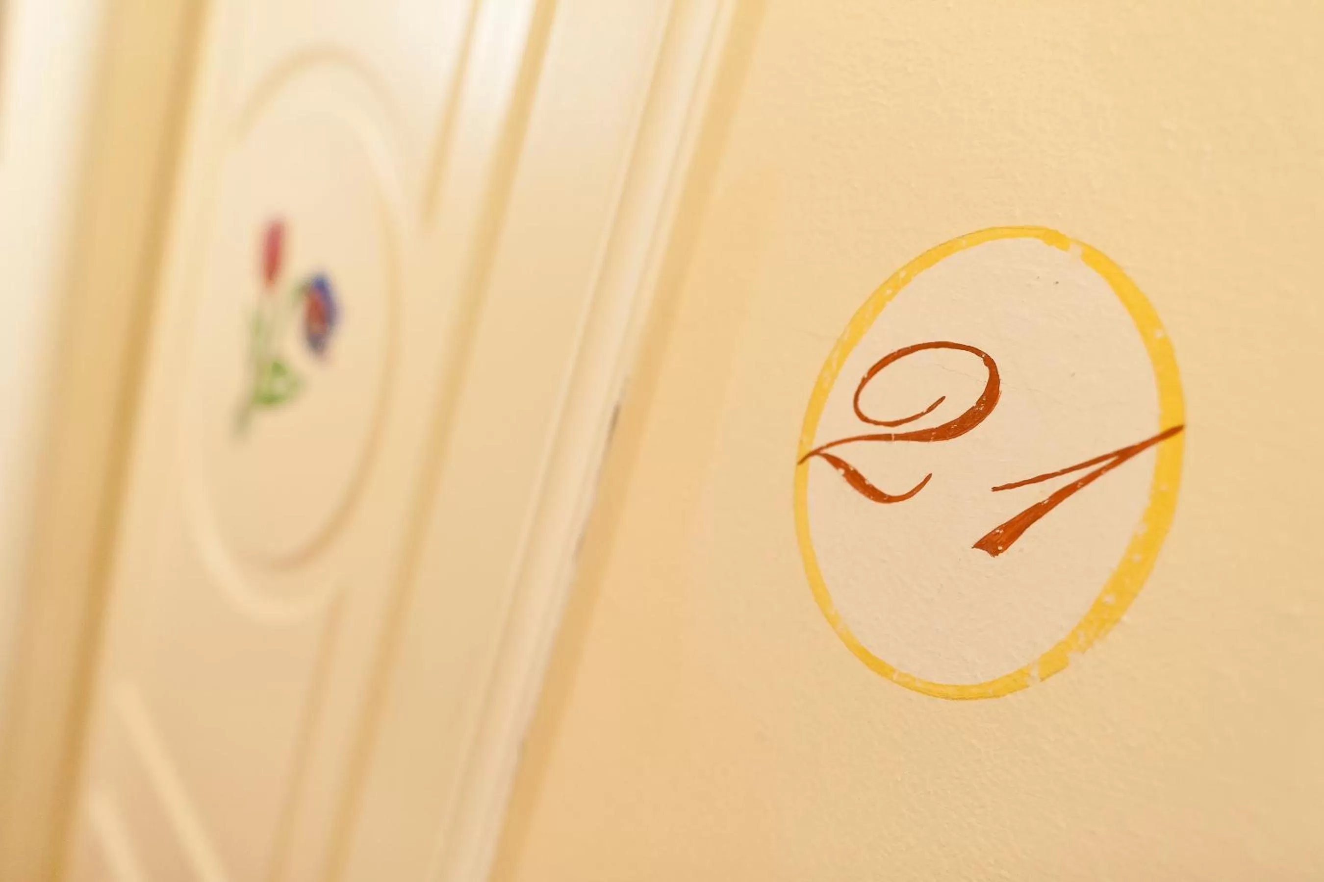 Decorative detail in Hotel Aster