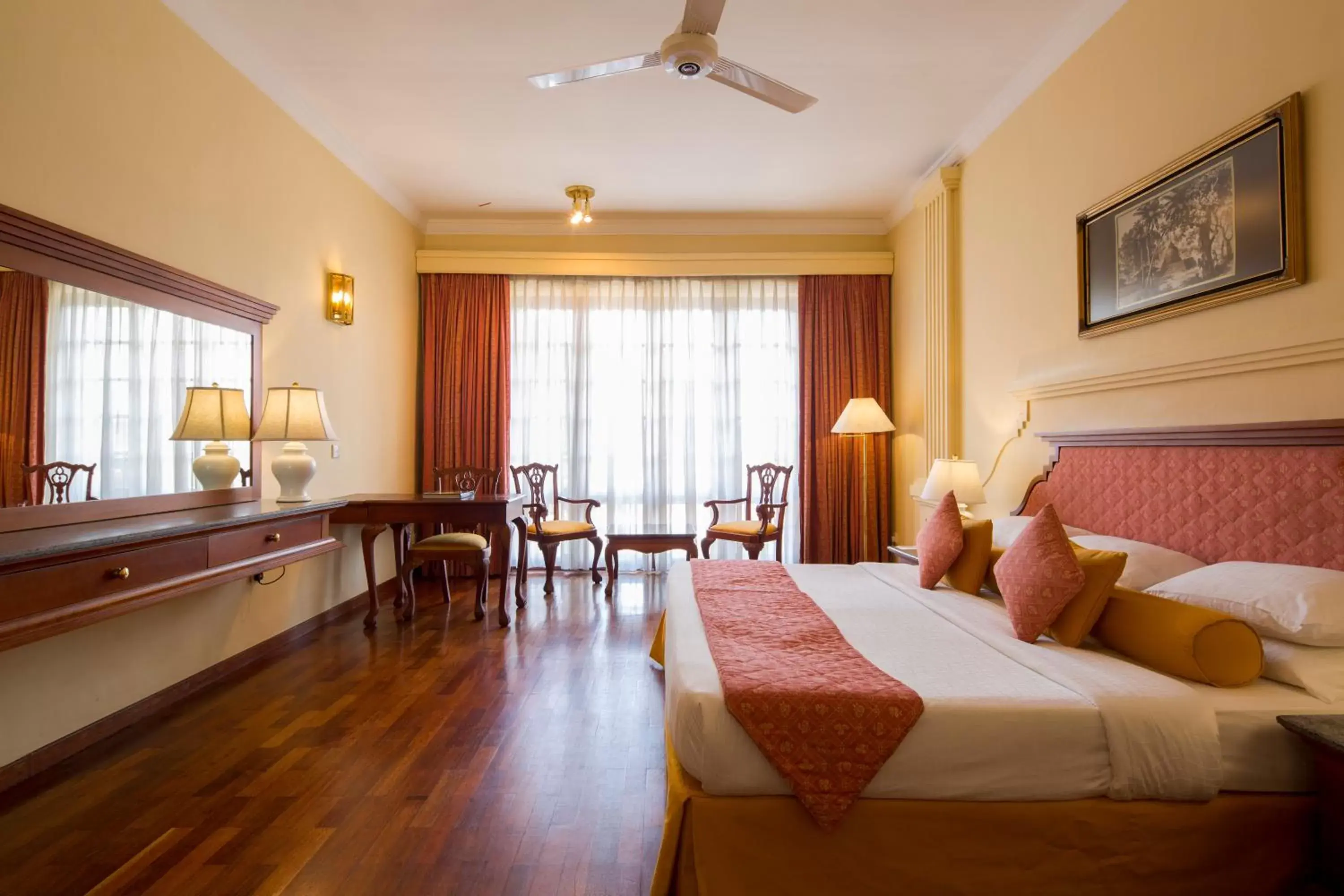 Bedroom in Mahaweli Reach Hotel