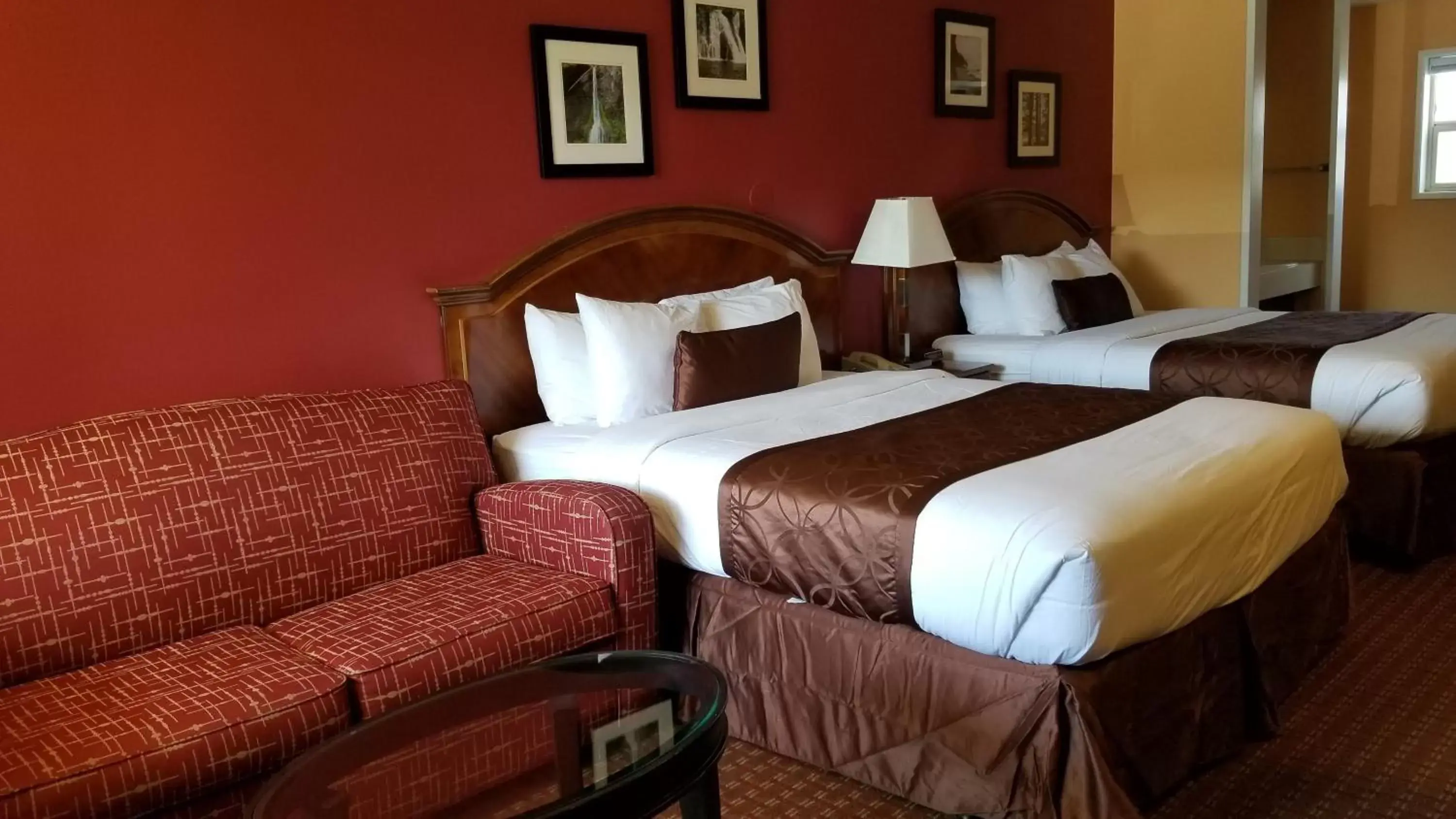 Bed in Forks Motel Bed in Forks Motel