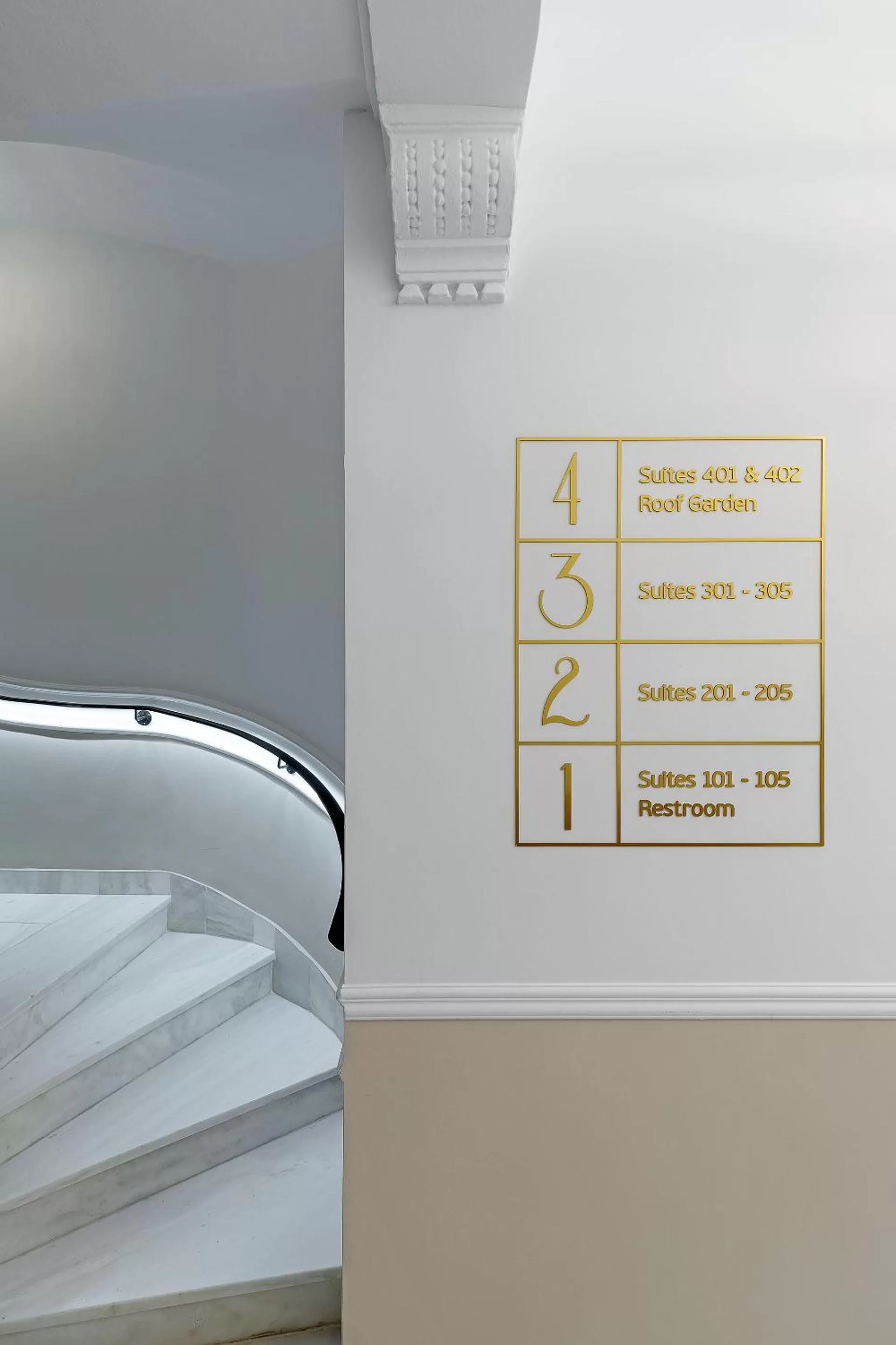 Floor plan in Belle Epoque Suites