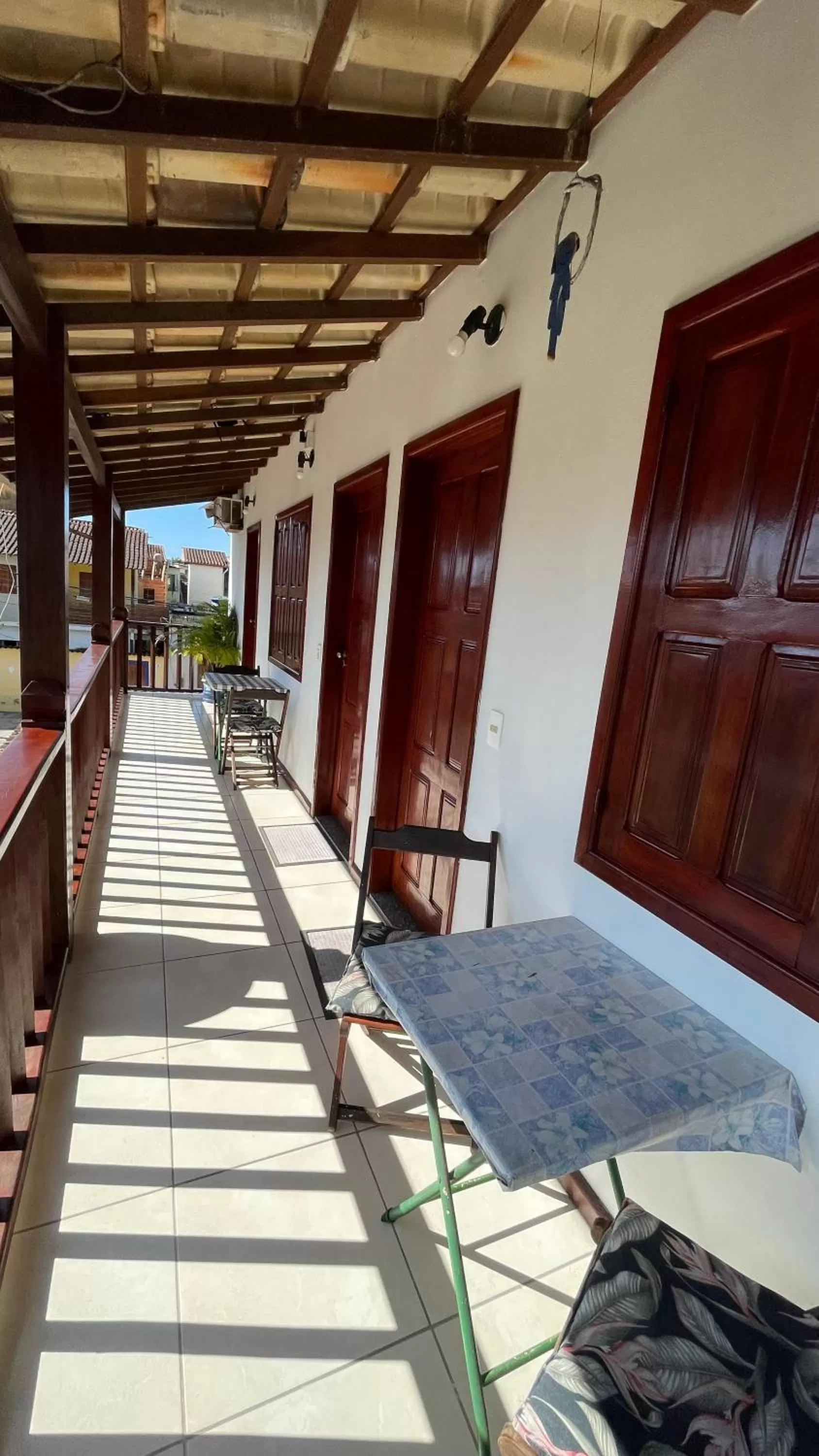 Balcony/Terrace in Pousada Brisa do Leste