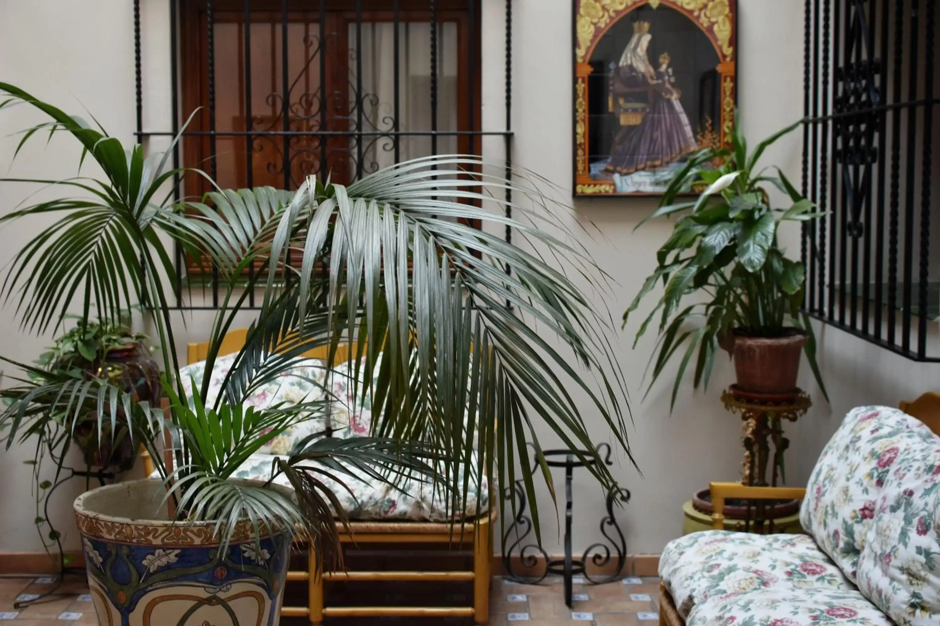 Patio in Hotel Convento La Gloria