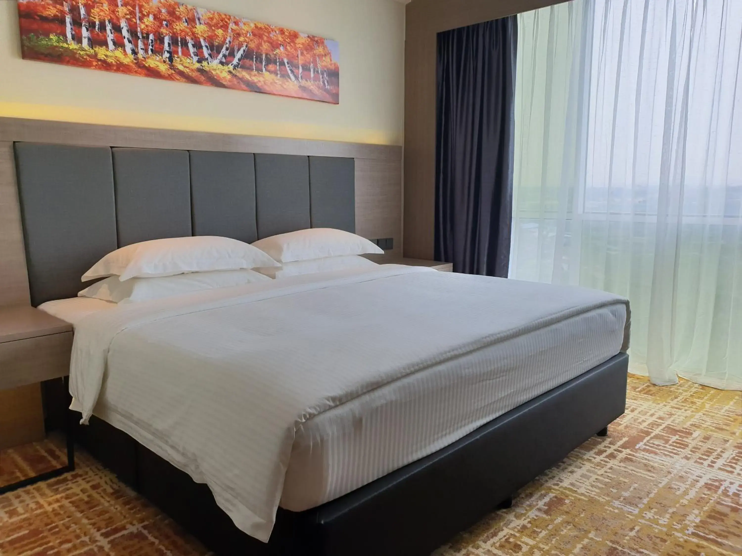 Bed in KSL Hot Spring Resort Bed in KSL Hot Spring Resort