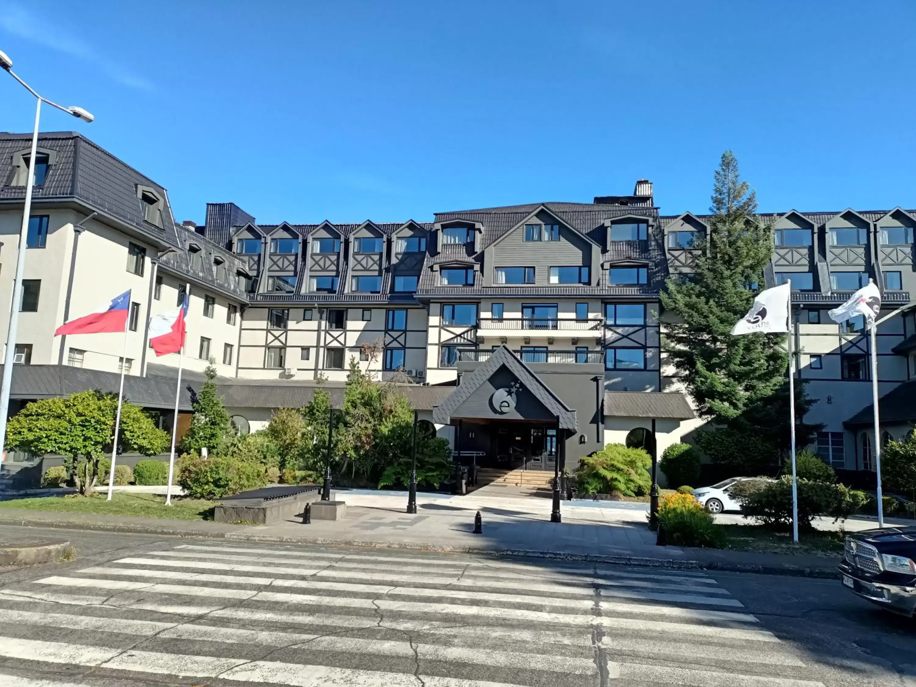 Property Building in Hotel Enjoy Pucon