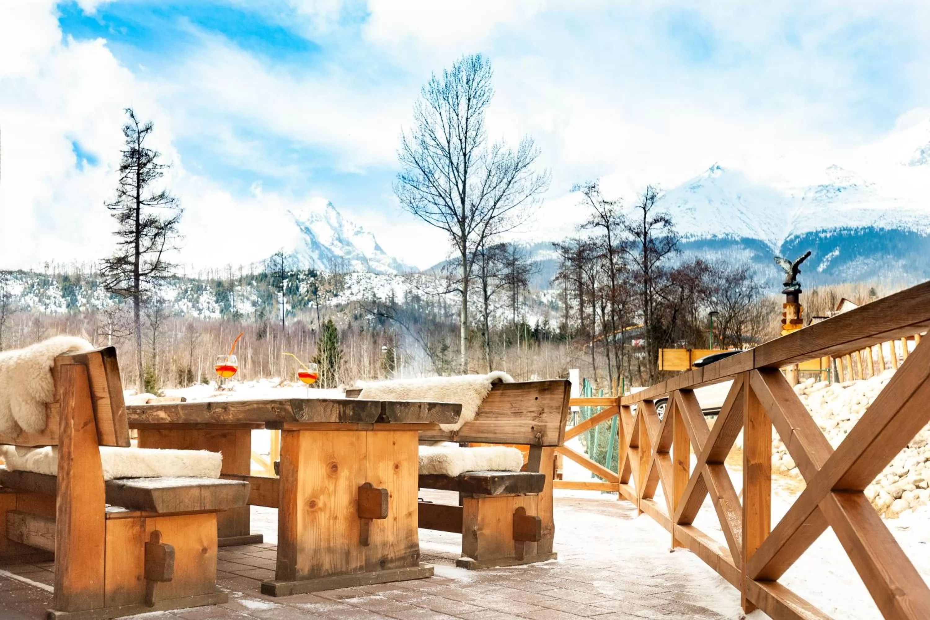 Balcony/Terrace in Chalets CEDER 1