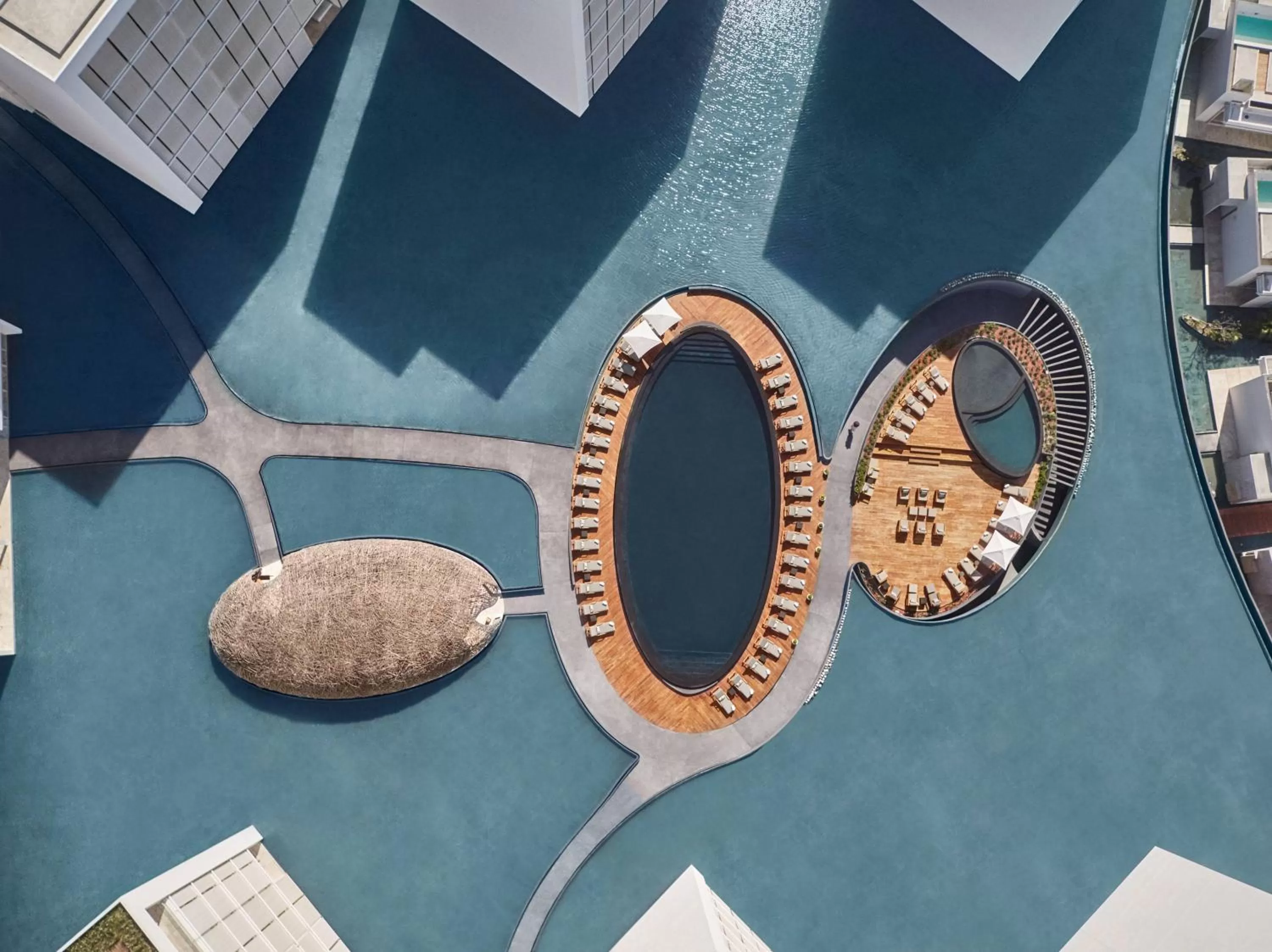 Bird's eye view in Viceroy Los Cabos