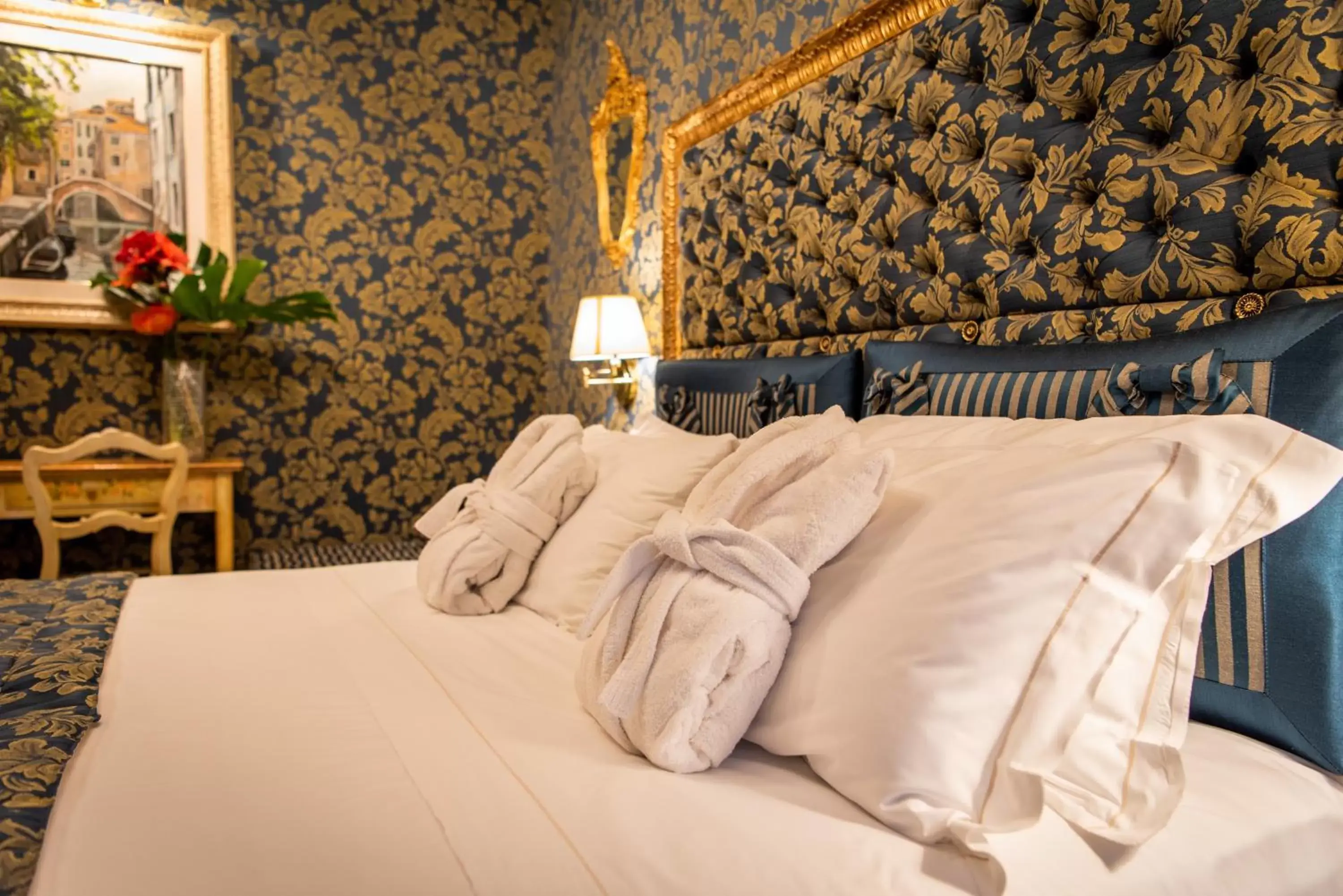 Bed in Hotel Santo Stefano Bed in Hotel Santo Stefano