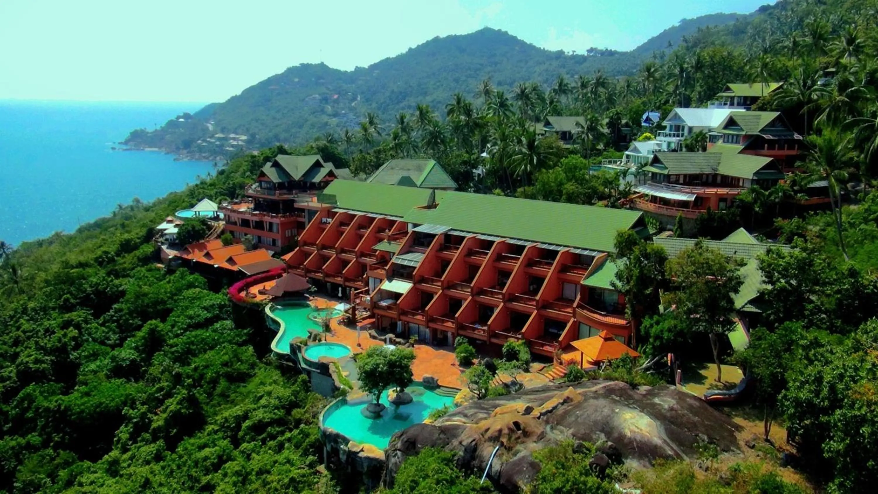 Bird's eye view in Samui Bayview Resort & Spa - SHA Plus