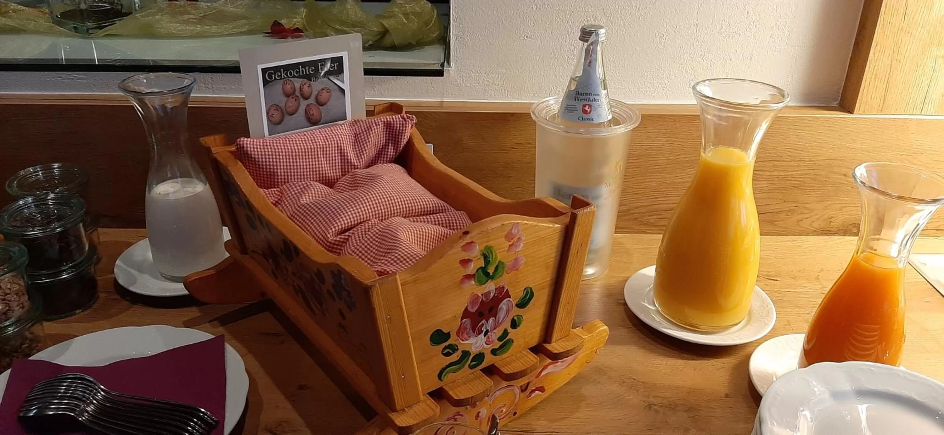 Buffet breakfast in Landgasthof Zur scharfen Ecke