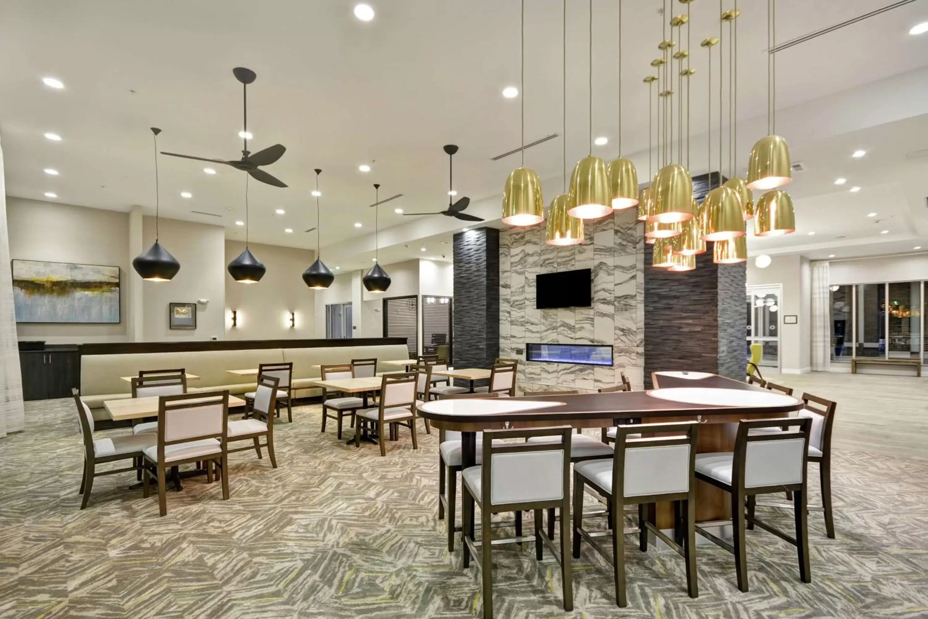 Lobby or reception, Restaurant/Places to Eat in Homewood Suites by Hilton Raleigh Cary I-40