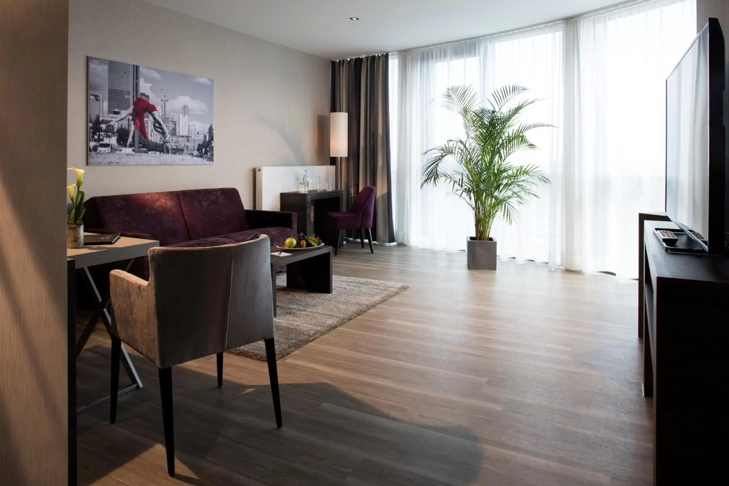 Living room, Seating Area in Vital Hotel Frankfurt Living room, Seating Area in Vital Hotel Frankfurt