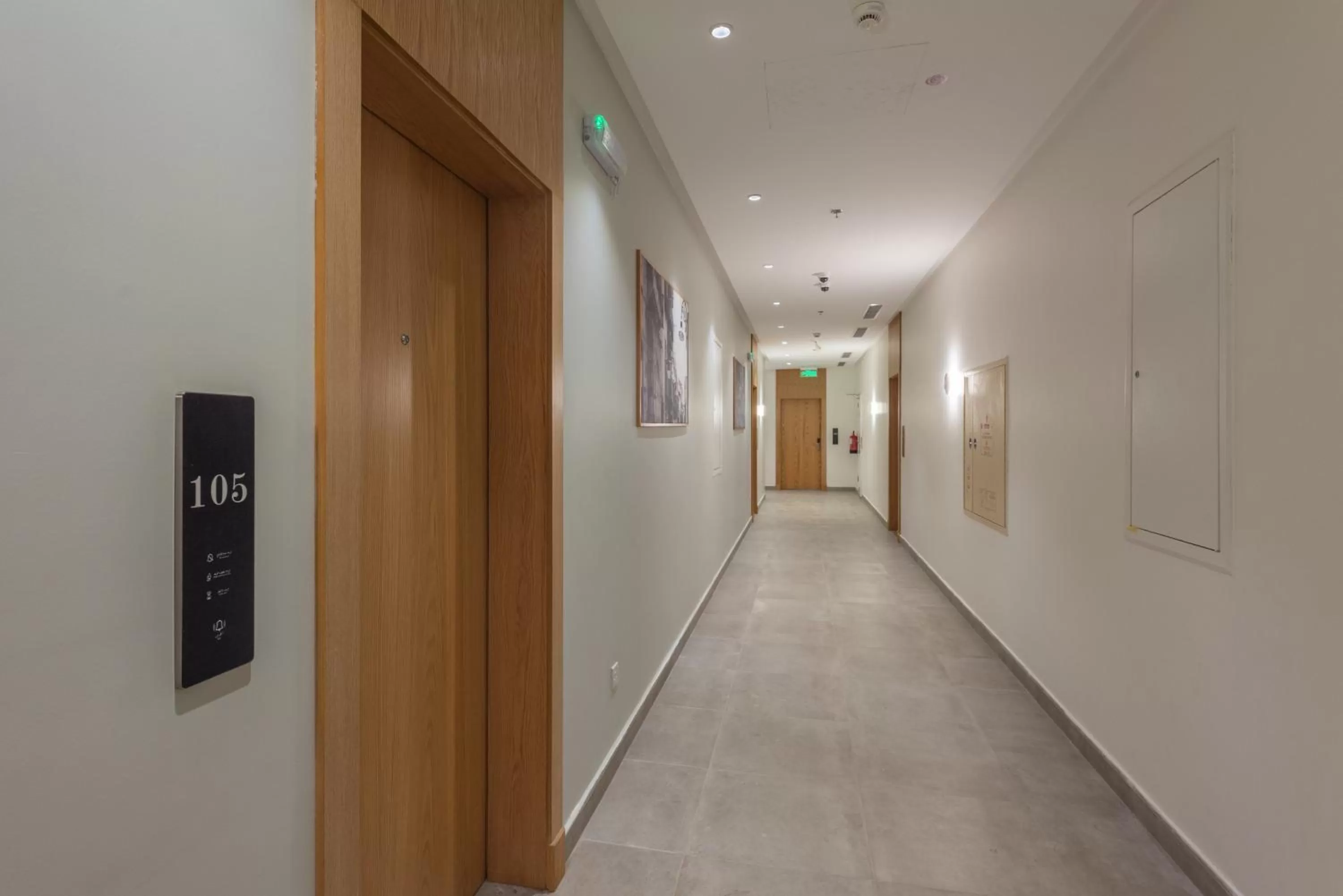 Floor plan in Hasanah suites