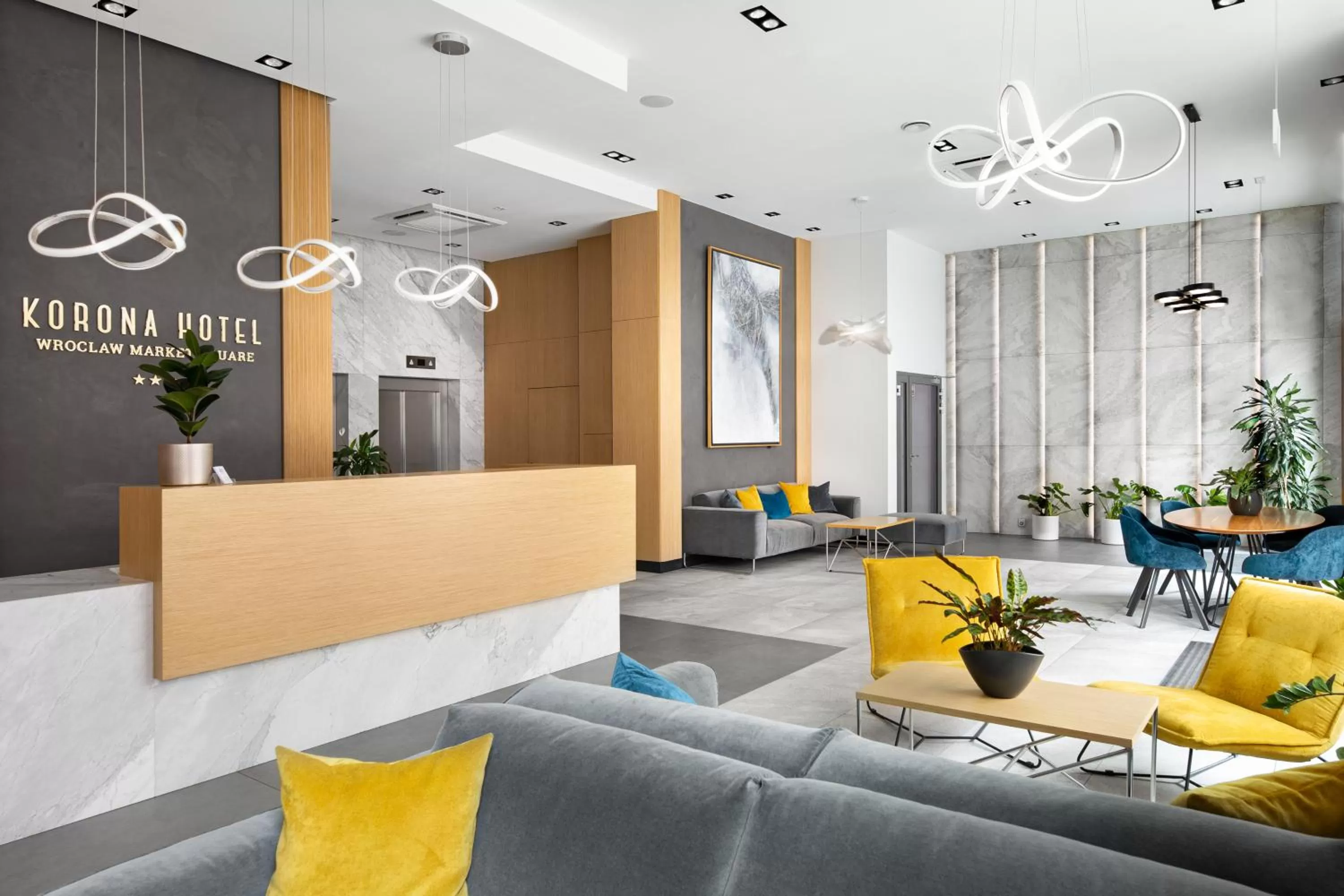 Lobby or reception in Korona Gold - Korona Hotel Wrocław