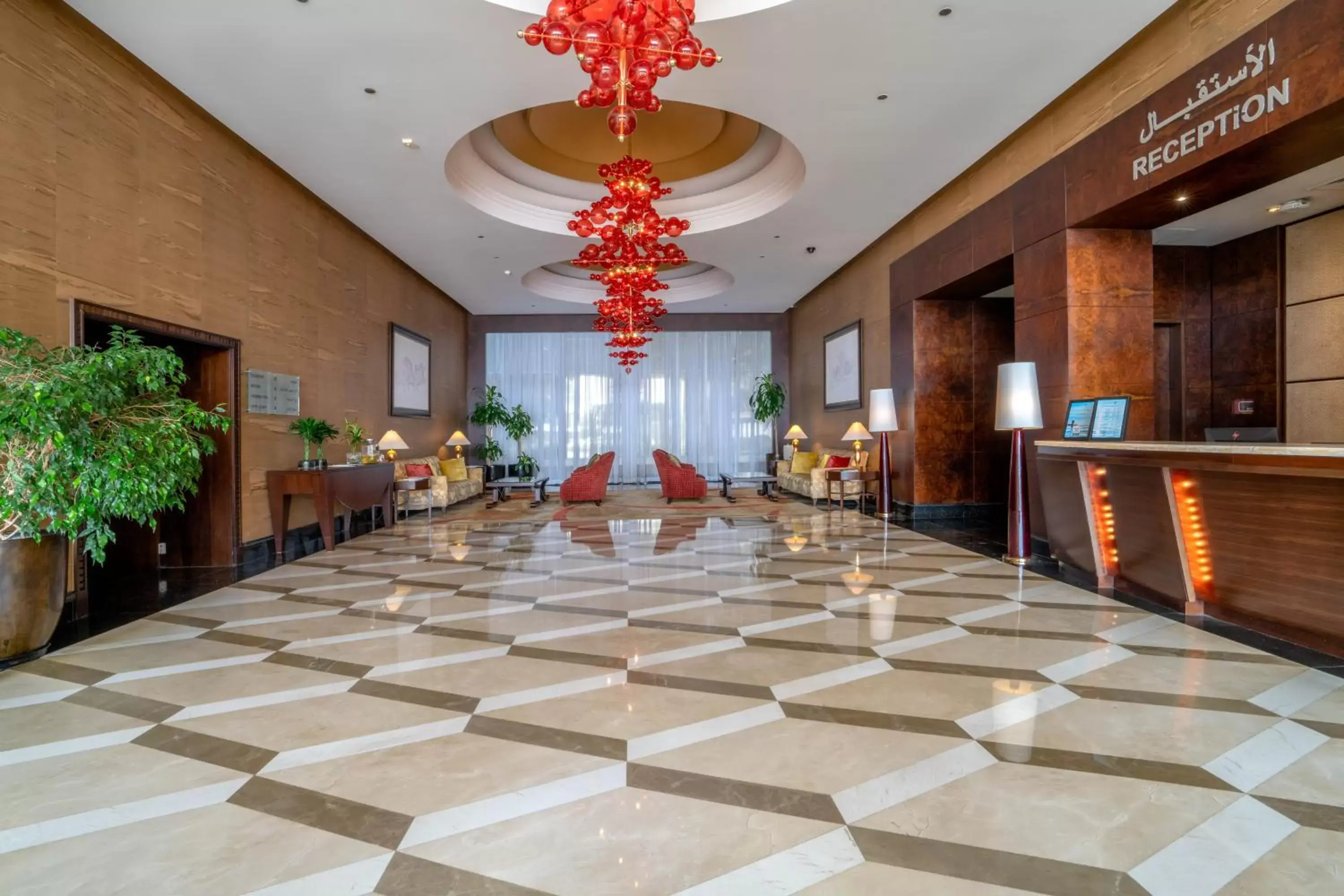 Lobby or reception, Lobby/Reception in The Diplomat Radisson Blu Hotel Residence & Spa