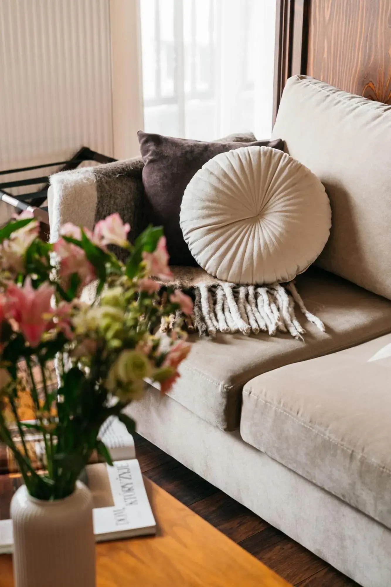 Living room, Seating Area in Topolowa Residence