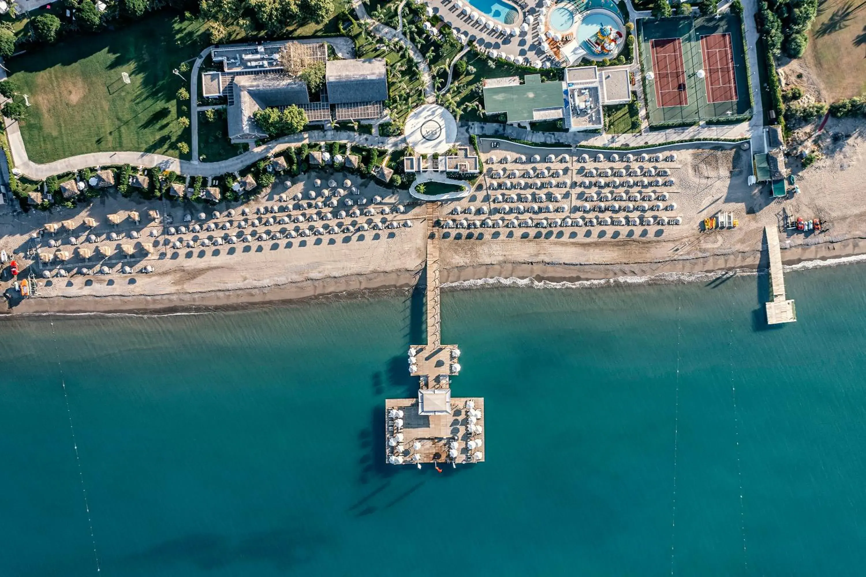 Beach, Bird's-eye View in Ela Quality Resort Belek - Kids Concept