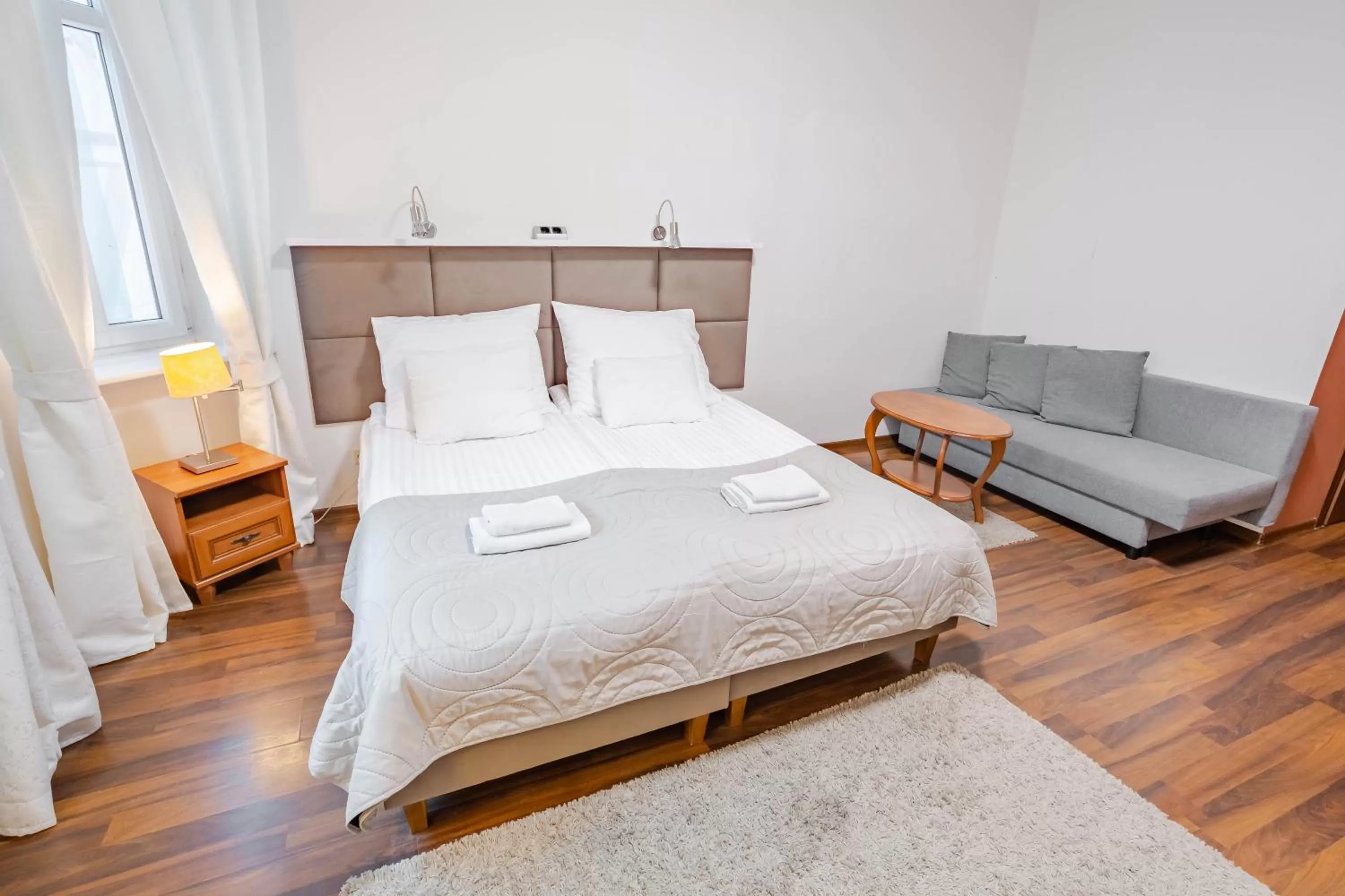 Bed in Apartamenty Velvet