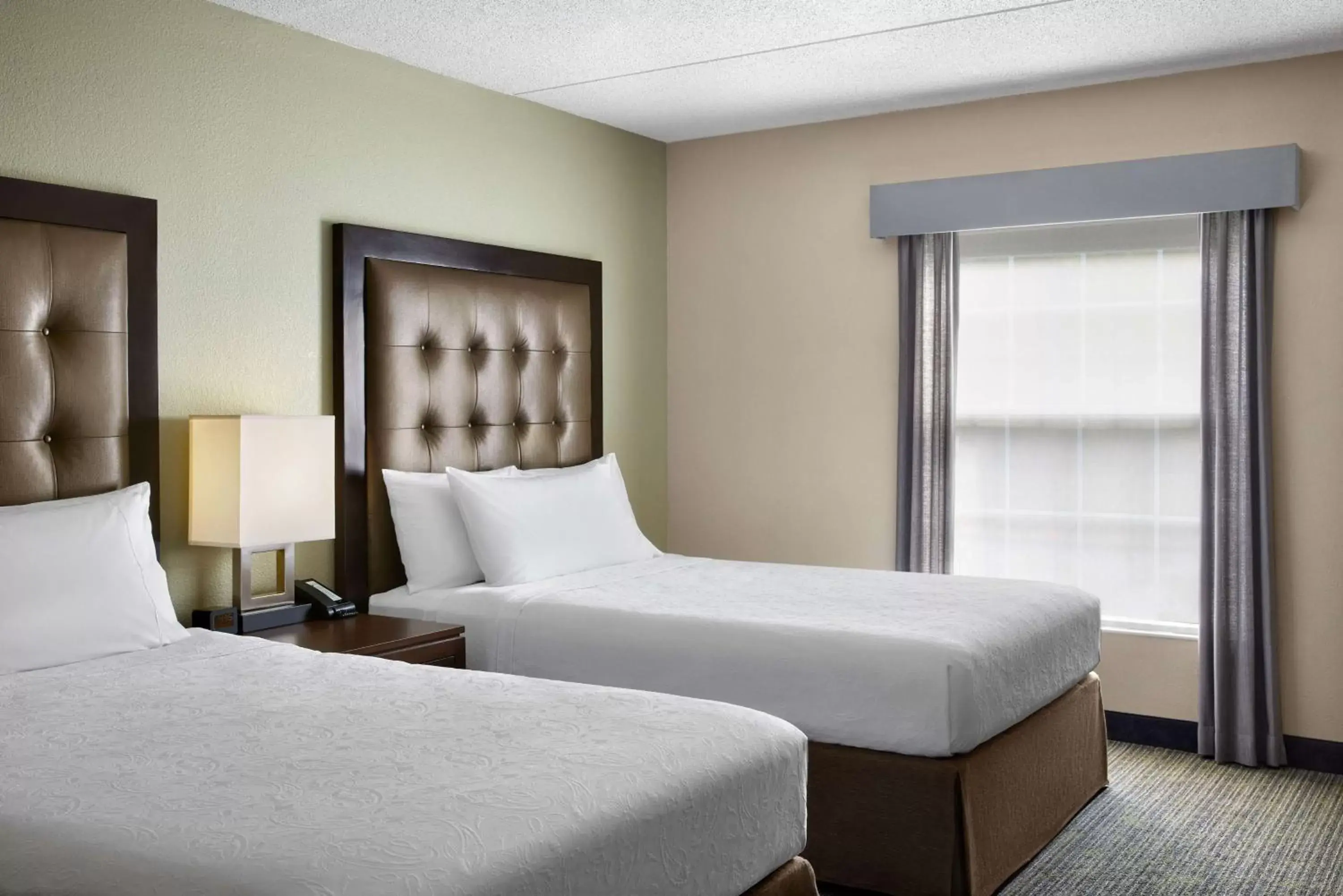 Bed in Homewood Suites by Hilton Baltimore-Washington Intl Apt