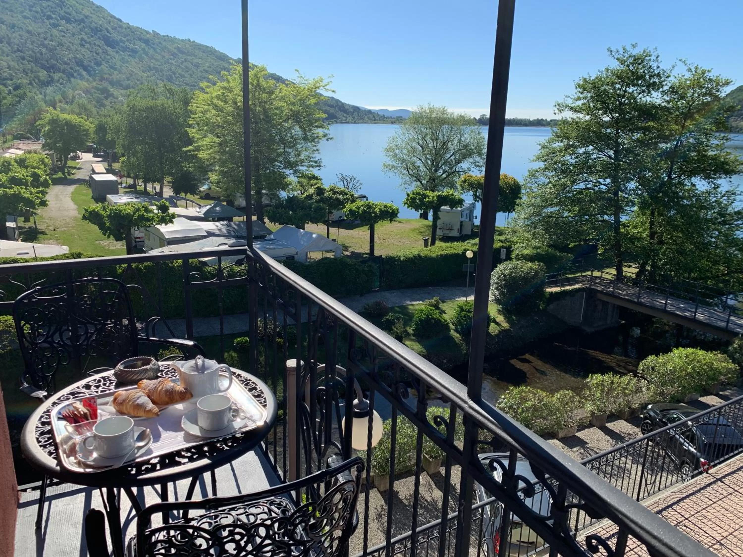 Balcony/Terrace in Hotel Ristorante La Quartina
