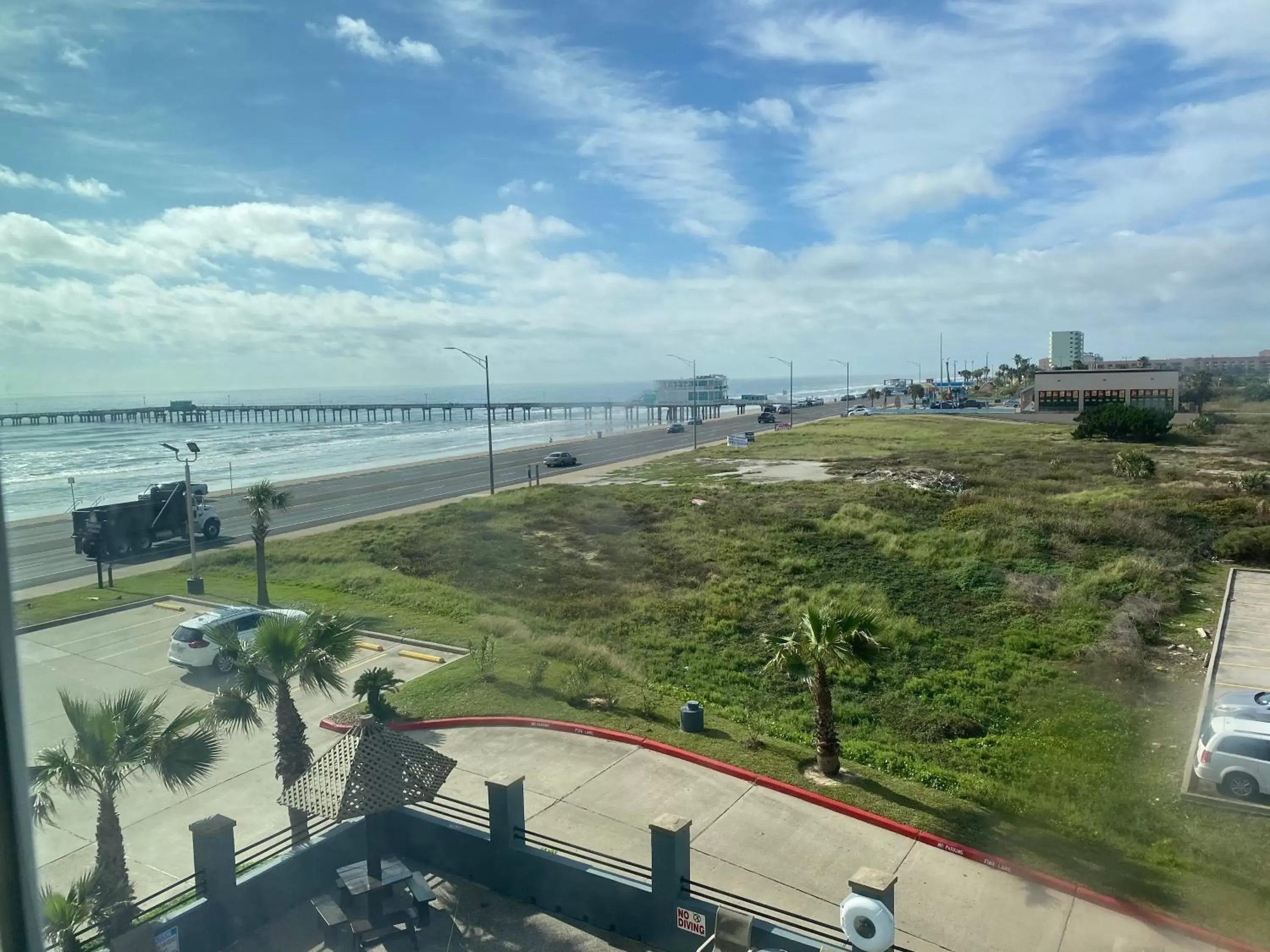 Sea view in Galveston Beach Hotel