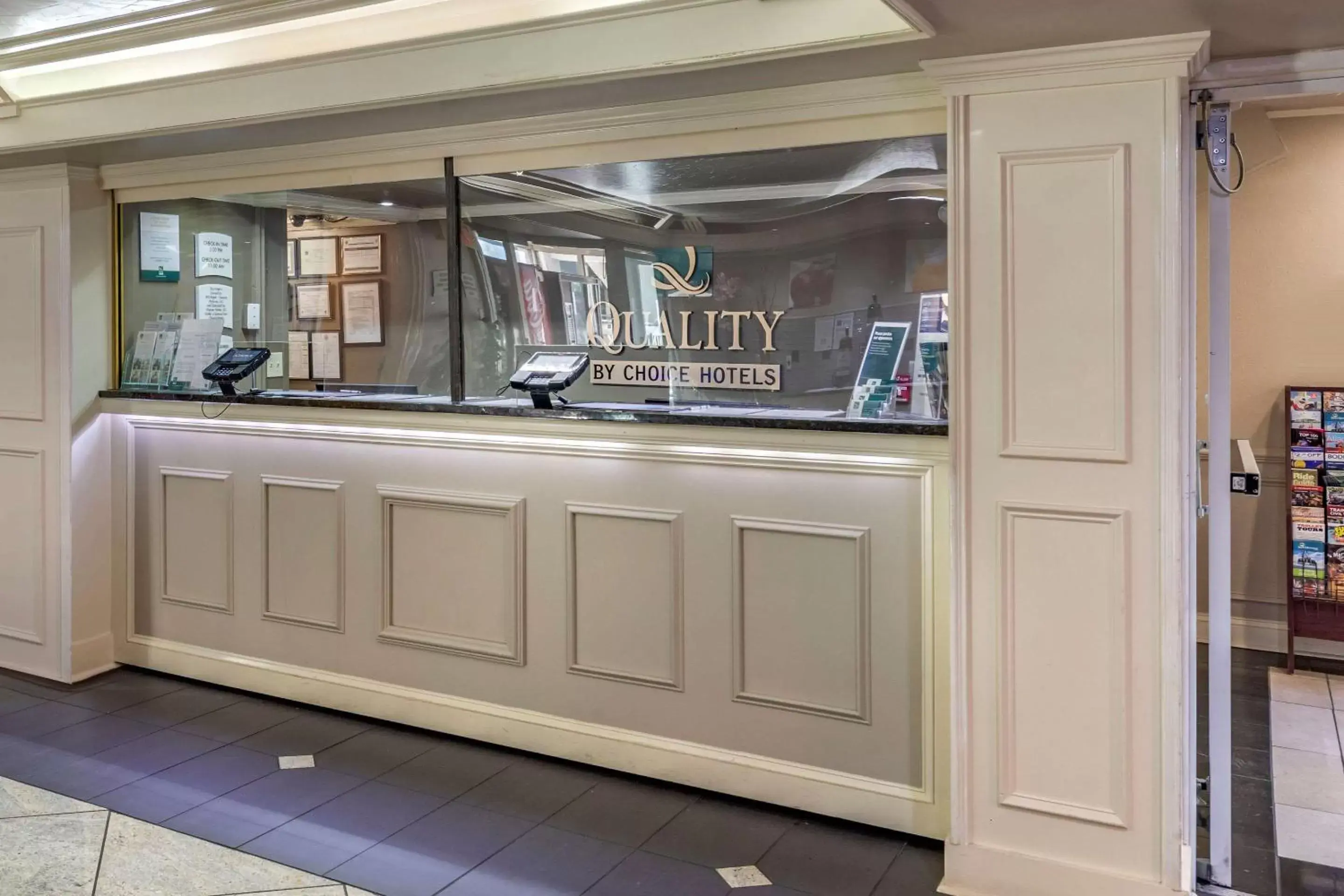 Lobby or reception, Lobby/Reception in Quality Inn Duluth - Atlanta Northeast