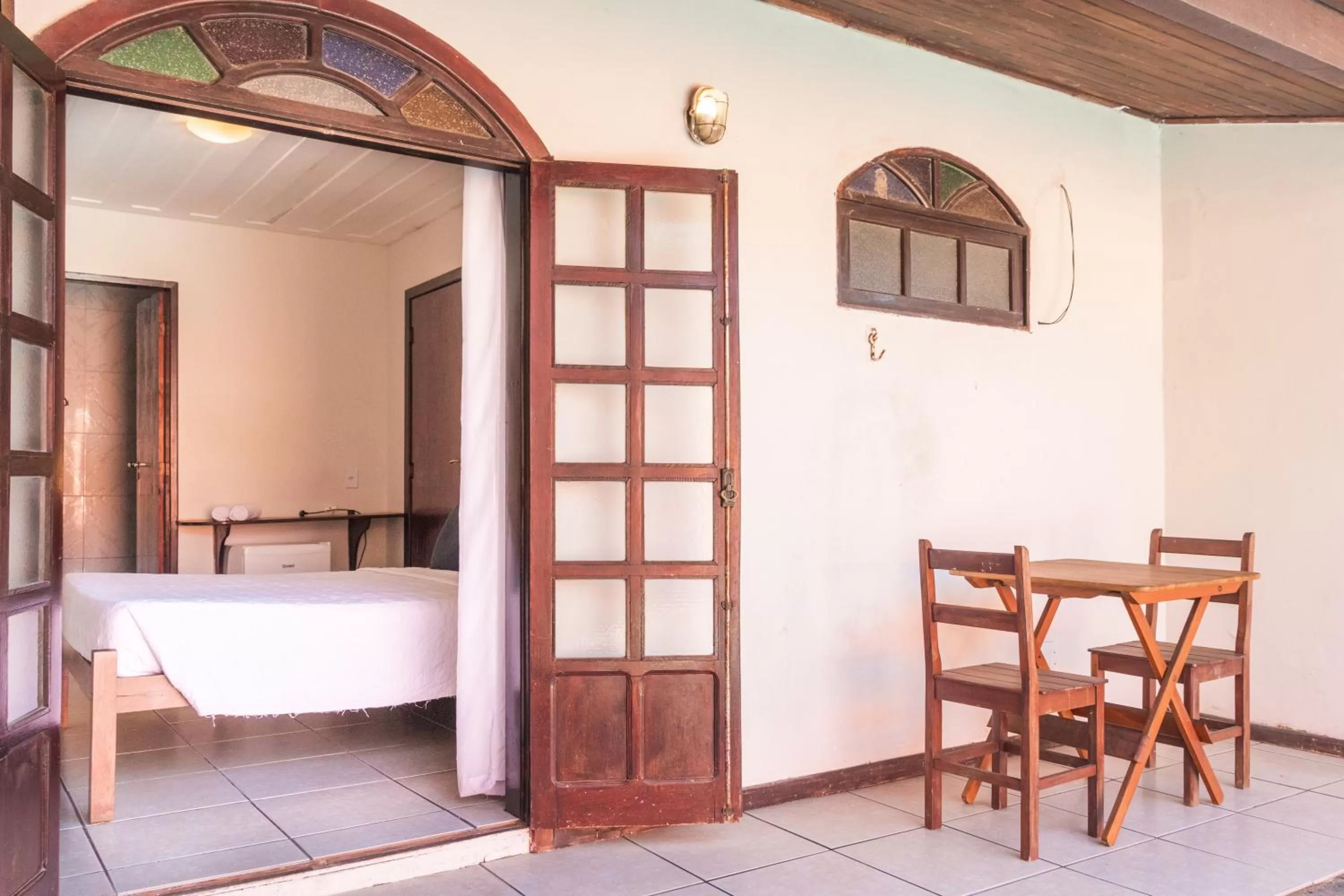 Bed in Pousada dos Coqueiros Búzios