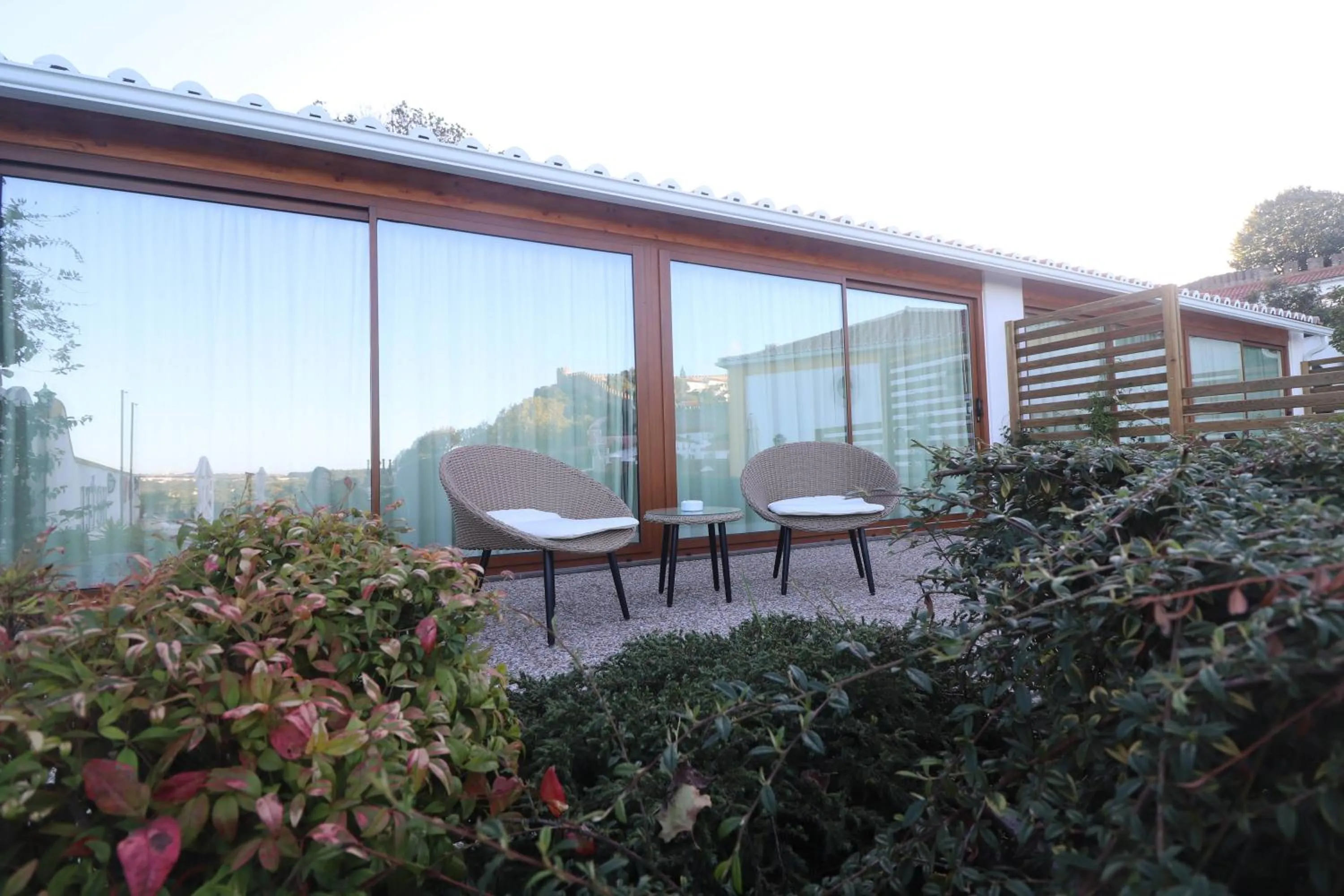 Patio in Hotel Real d Obidos