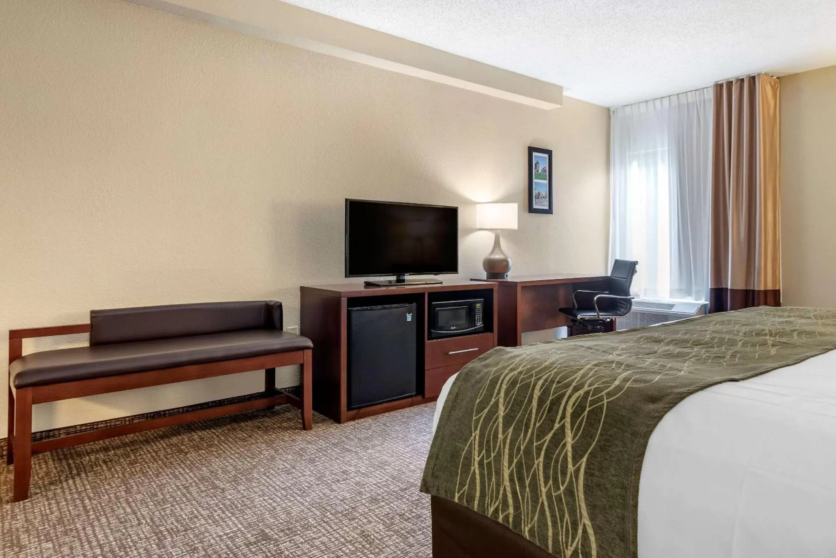 Photo of the whole room, TV/Entertainment Center in Comfort Inn Meridian
