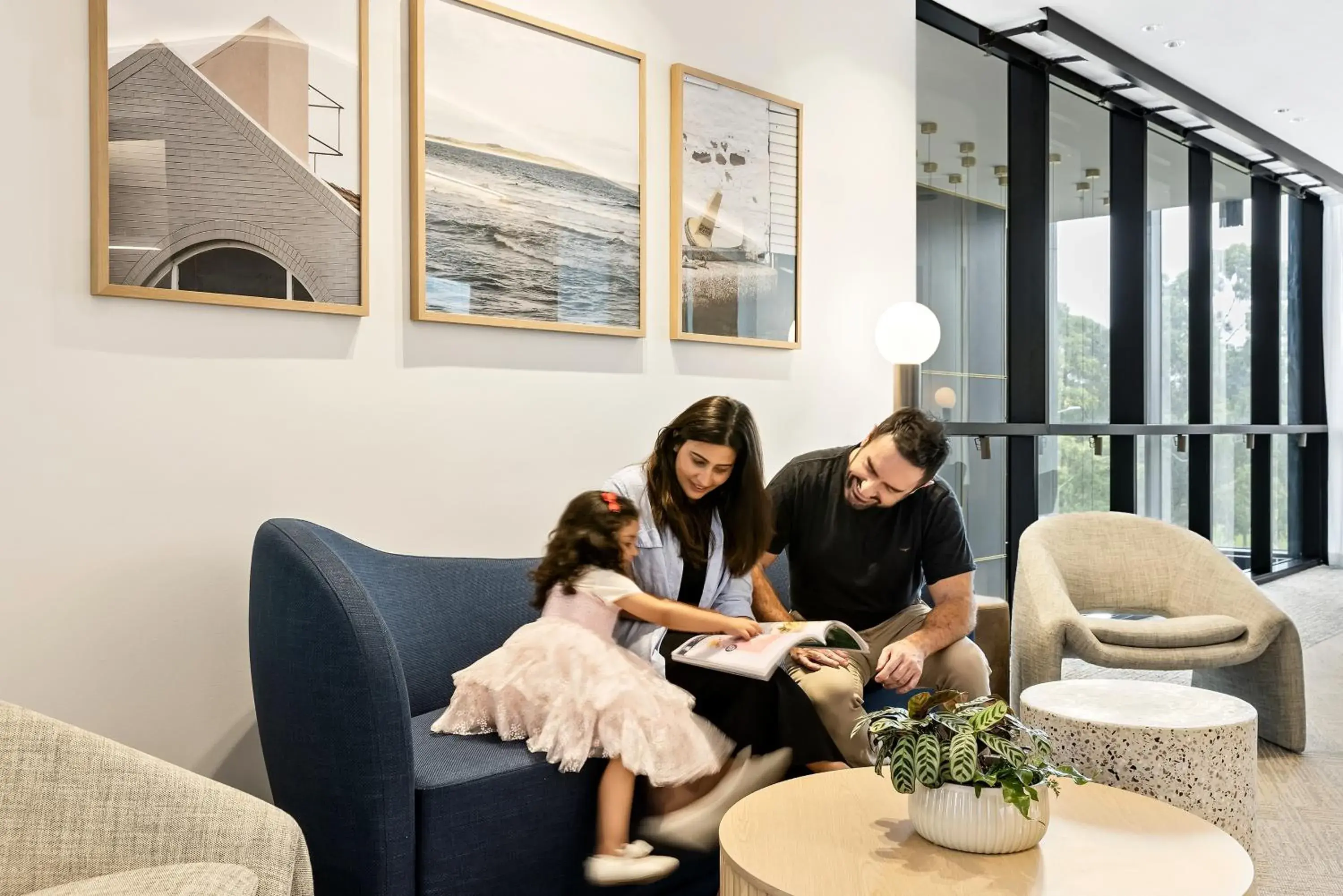 Lobby or reception in Quest Woolooware Bay