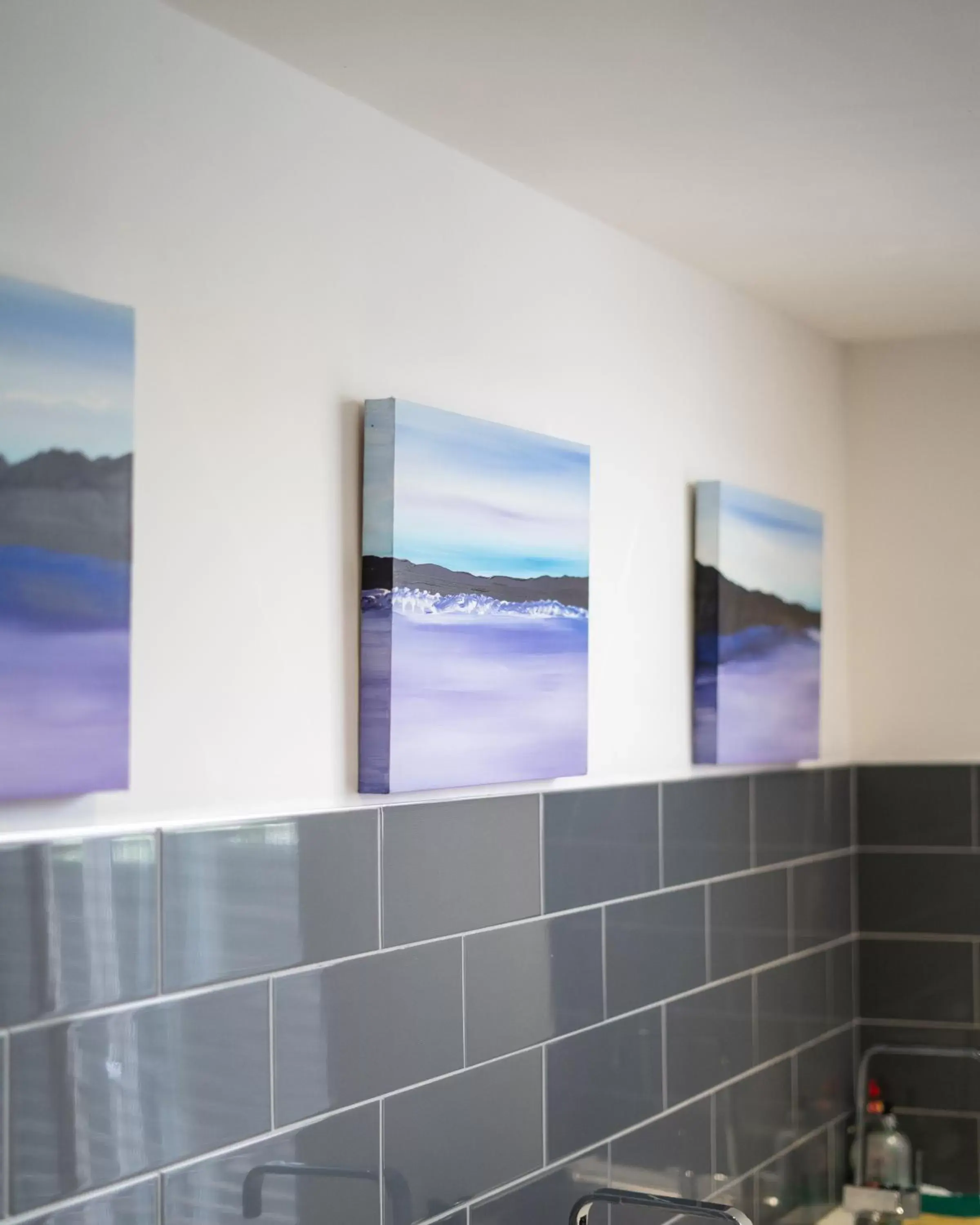 Communal kitchen in The Ashcroft Apartments