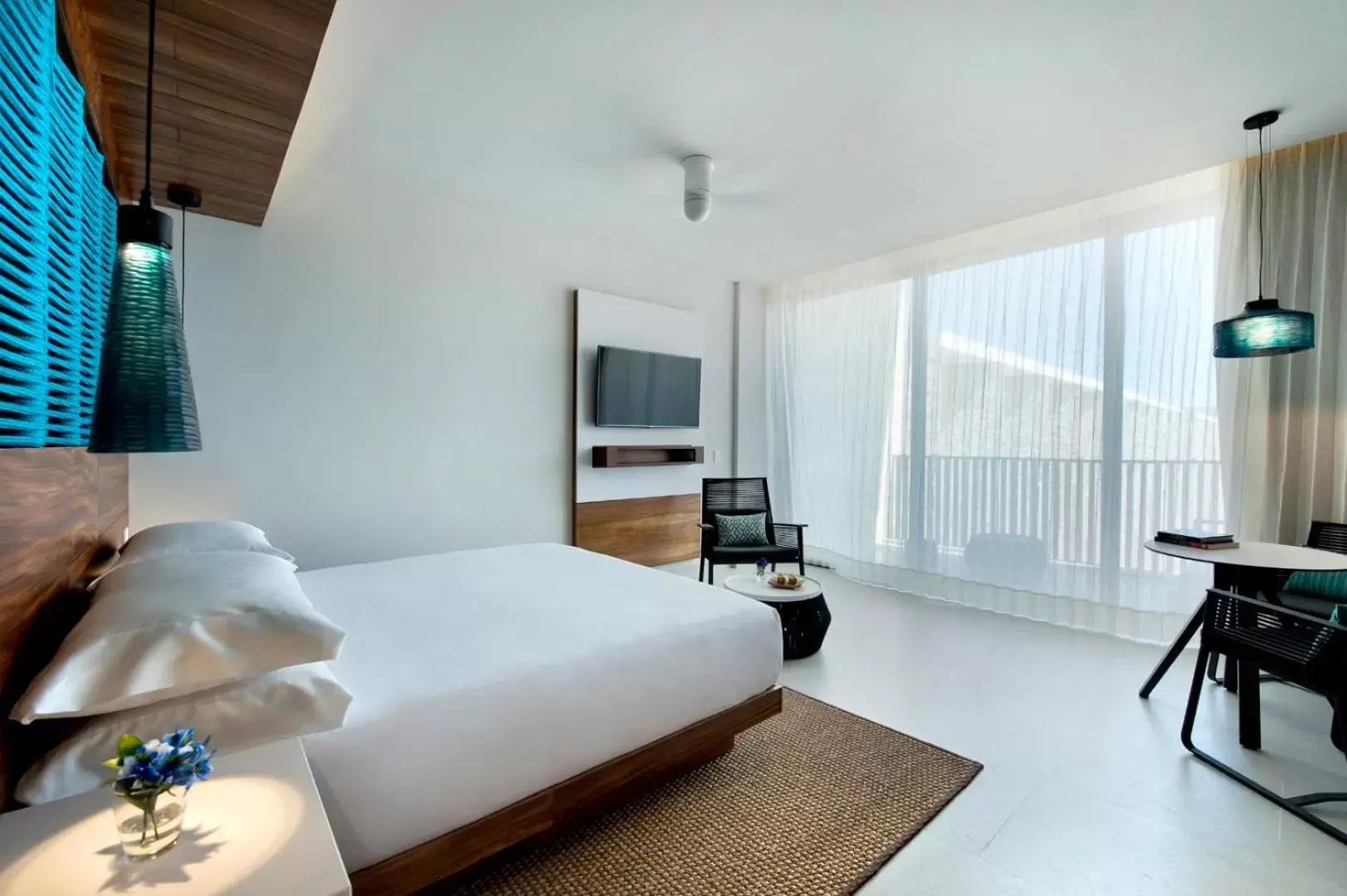 Bedroom in Grand Hyatt Playa del Carmen Resort