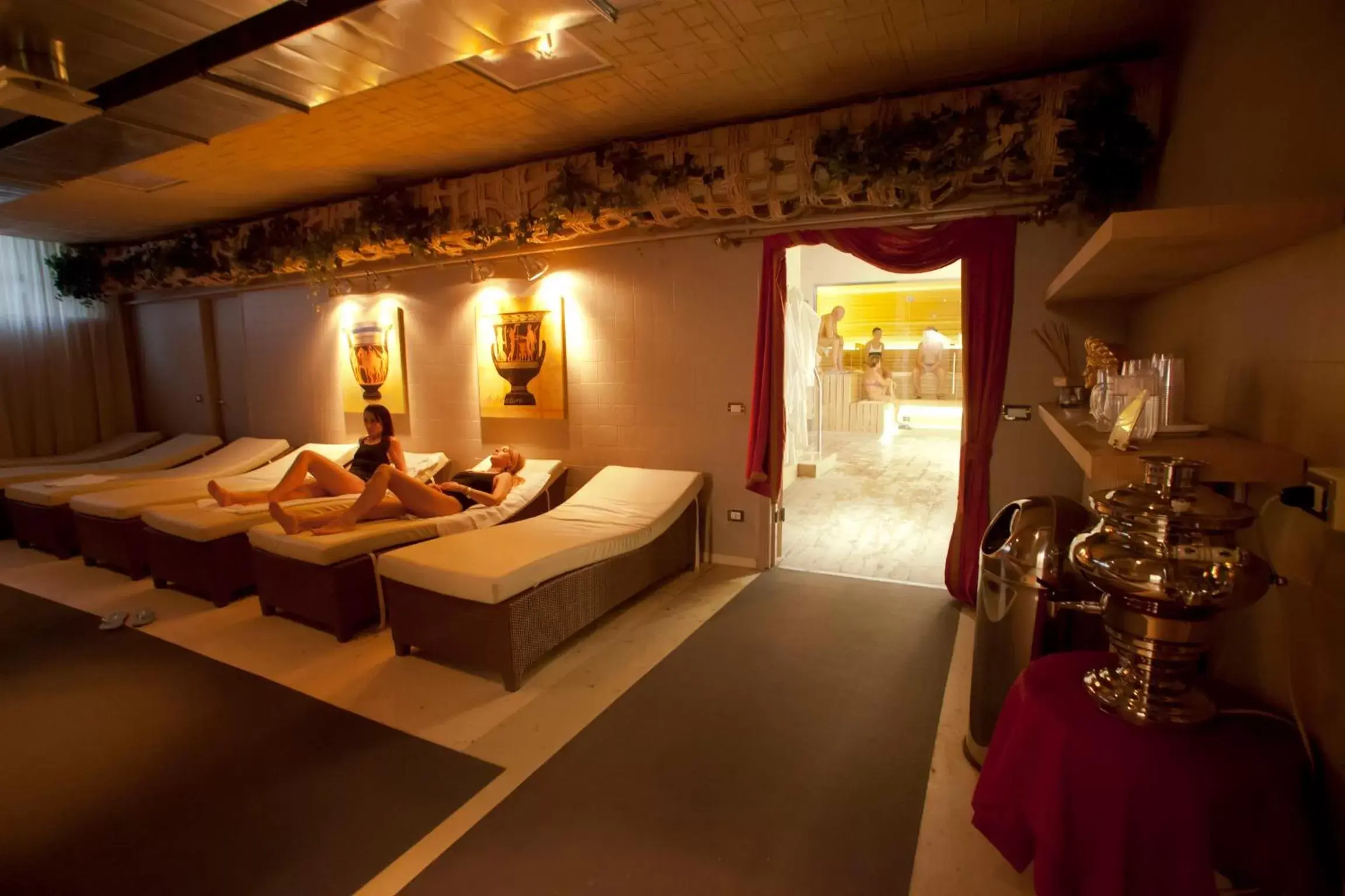 Spa and wellness centre/facilities in Ròseo Euroterme Wellness Resort