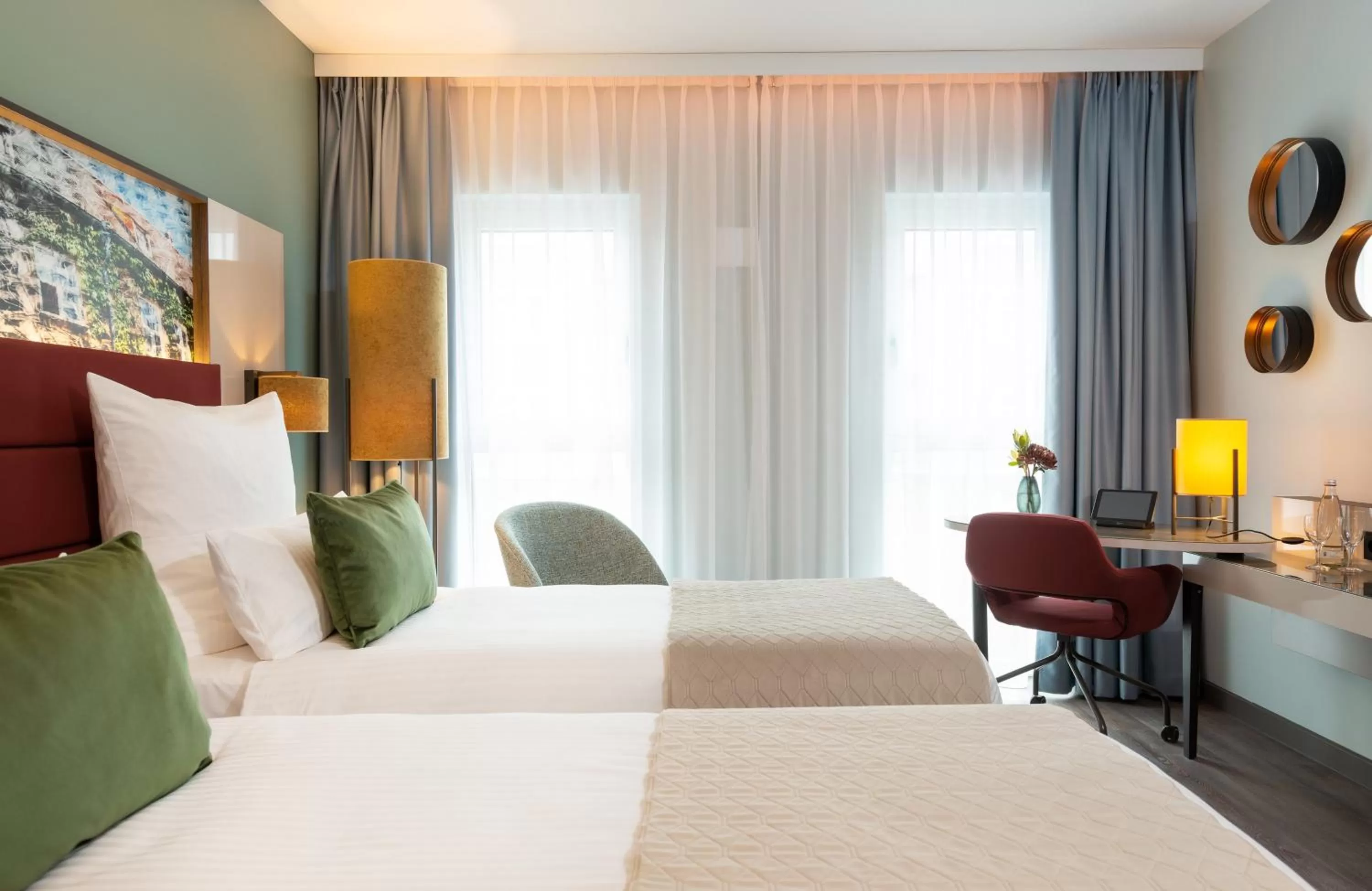 Photo of the whole room, Bed in Leonardo Hotel Augsburg