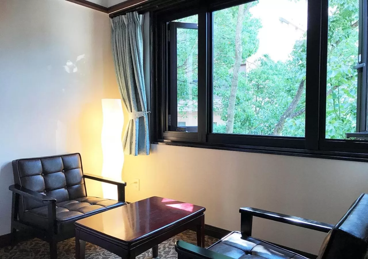 Quiet street view in Hotel Okus