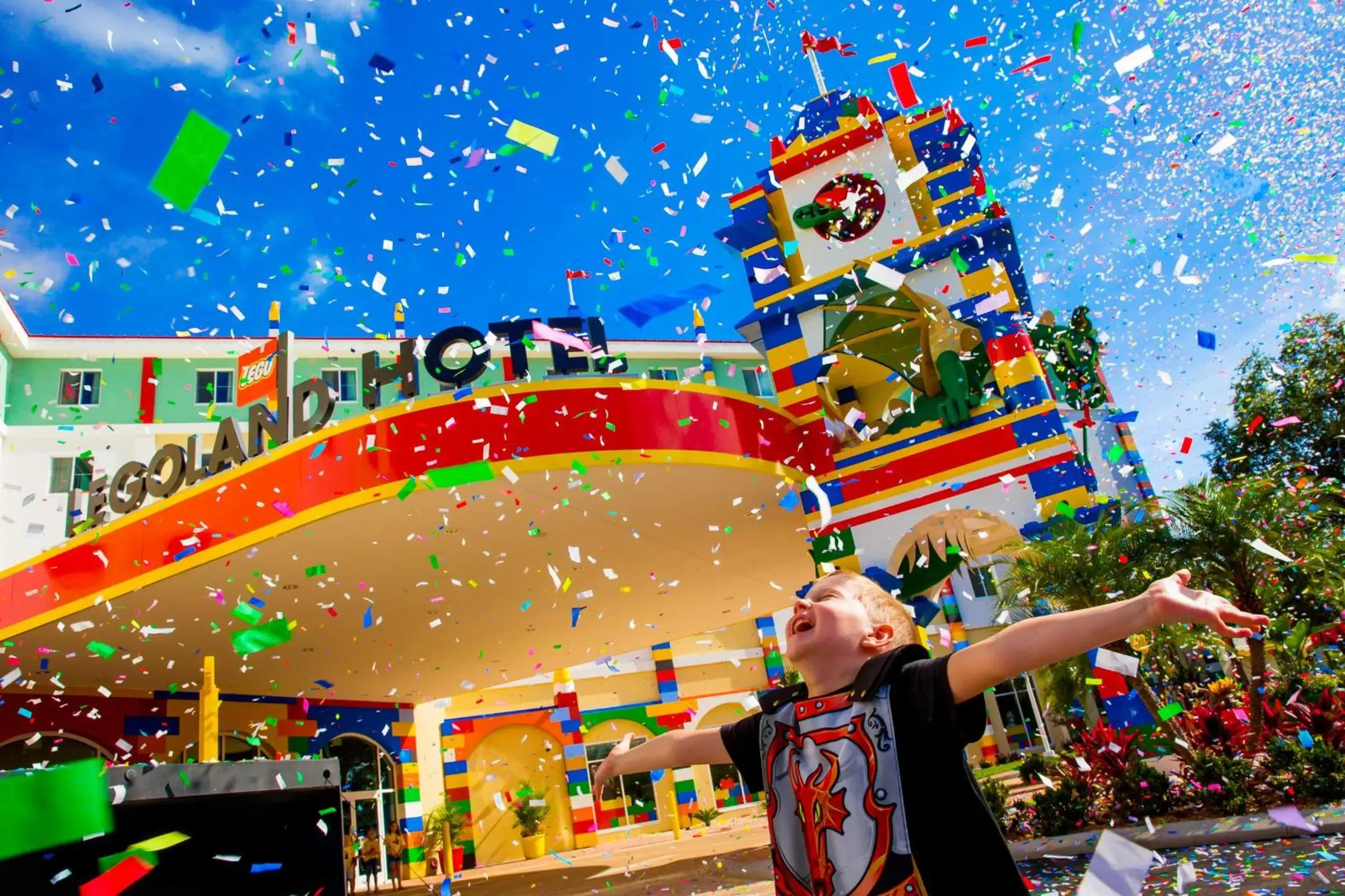 Facade/entrance in LEGOLAND® Florida Resort