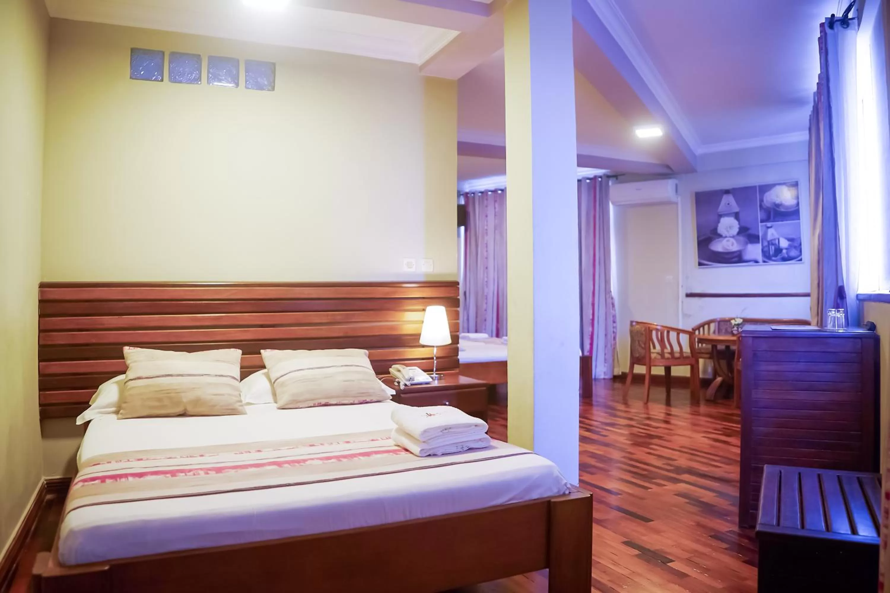 Bed in Anjary Hotel Antananarivo