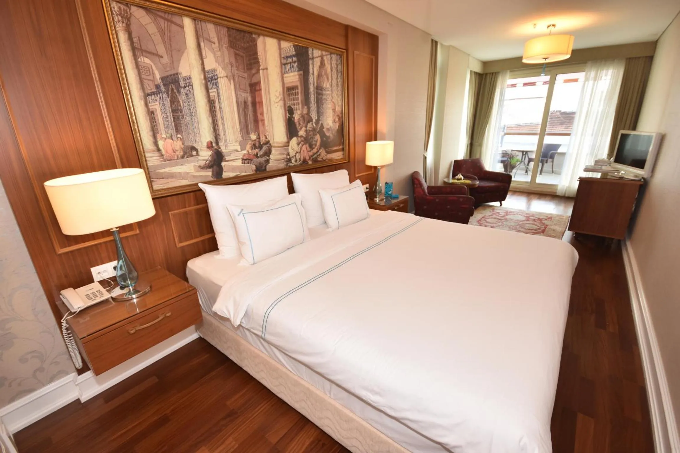 Bed in Neorion Hotel - Special Class