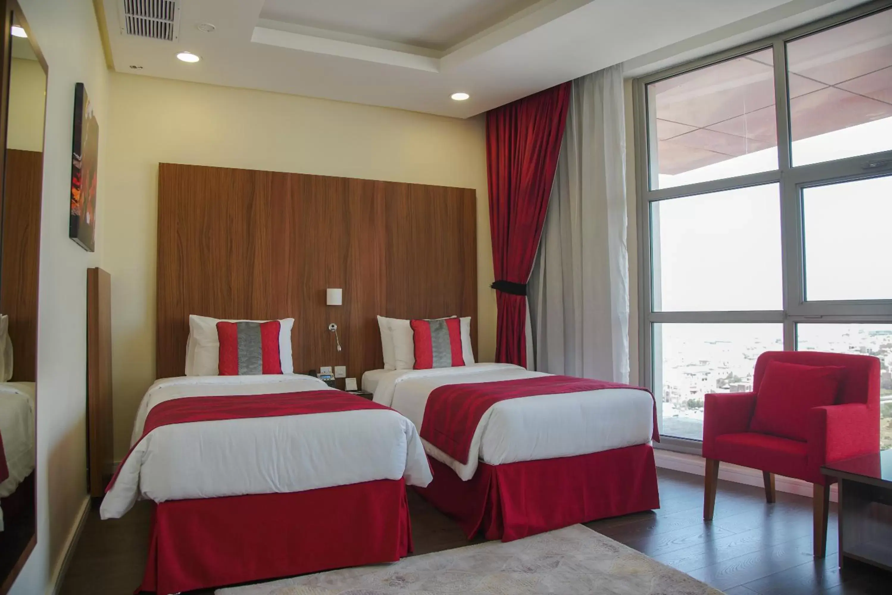 Bed in Ramada Encore by Wyndham Kuwait Downtown Bed in Ramada Encore by Wyndham Kuwait Downtown