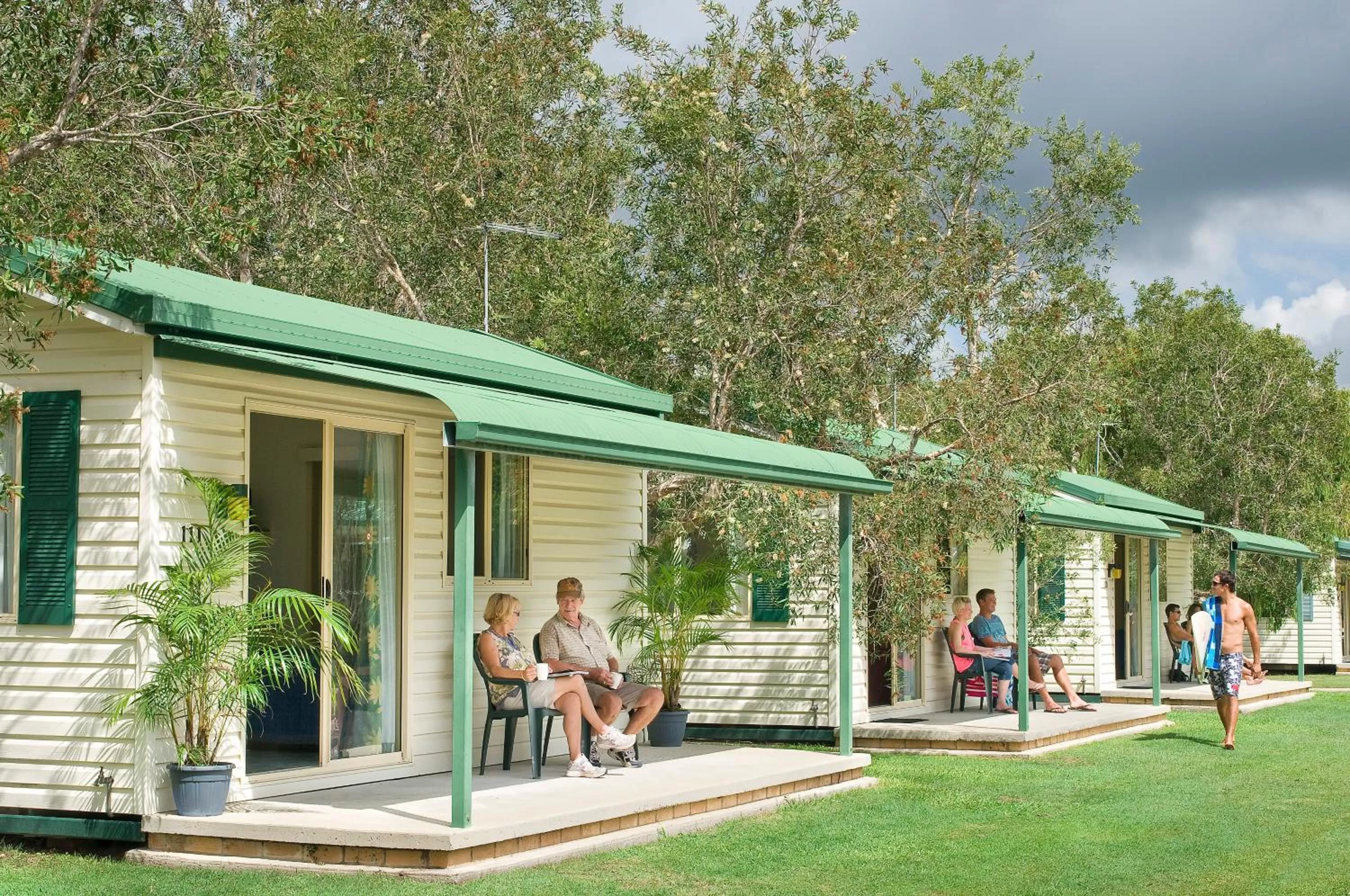 Facade/entrance in Glen Villa Resort