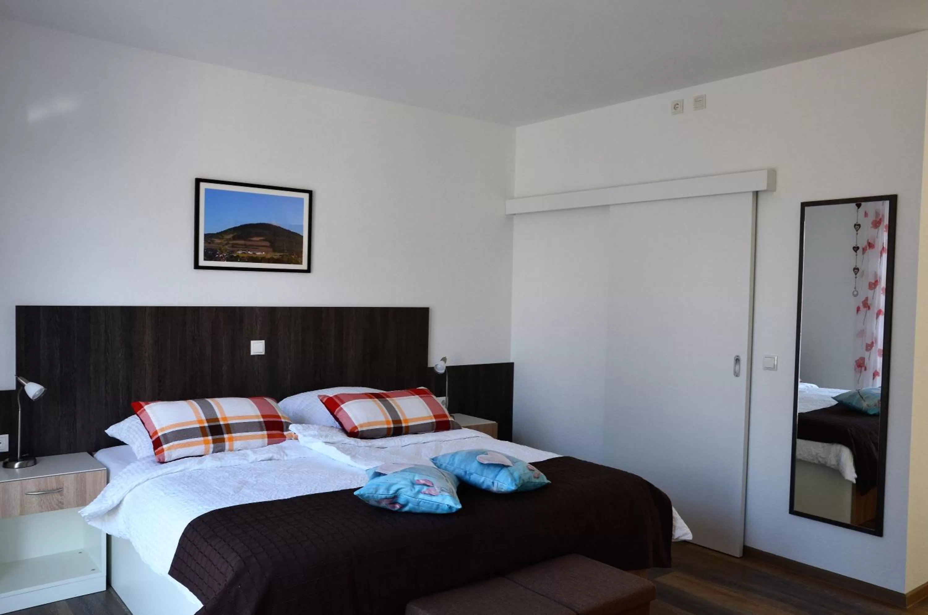 Bed in Gästehaus Am Hochsimmer