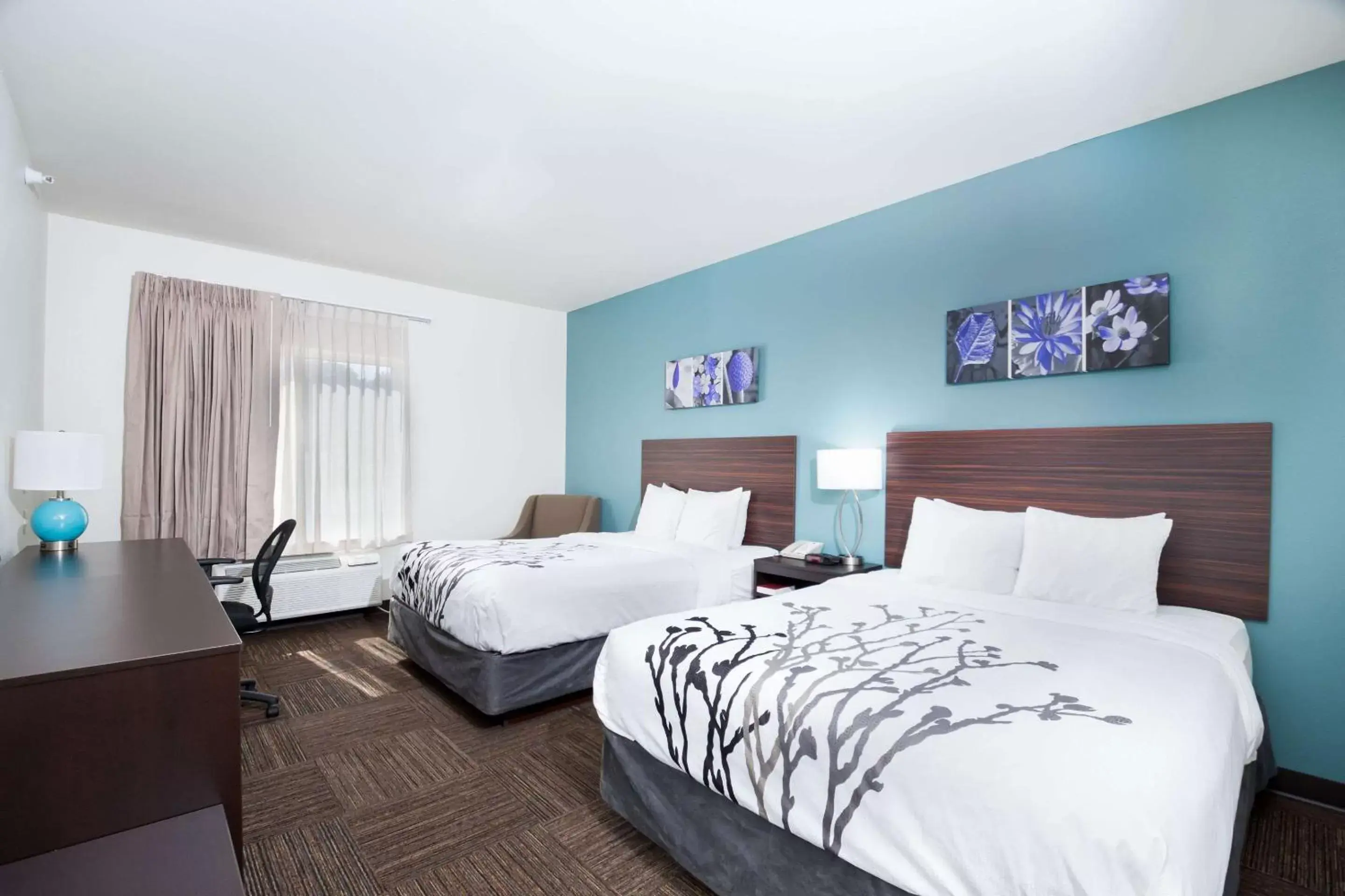 Photo of the whole room, Bed in Sleep Inn & Suites Washington near Peoria